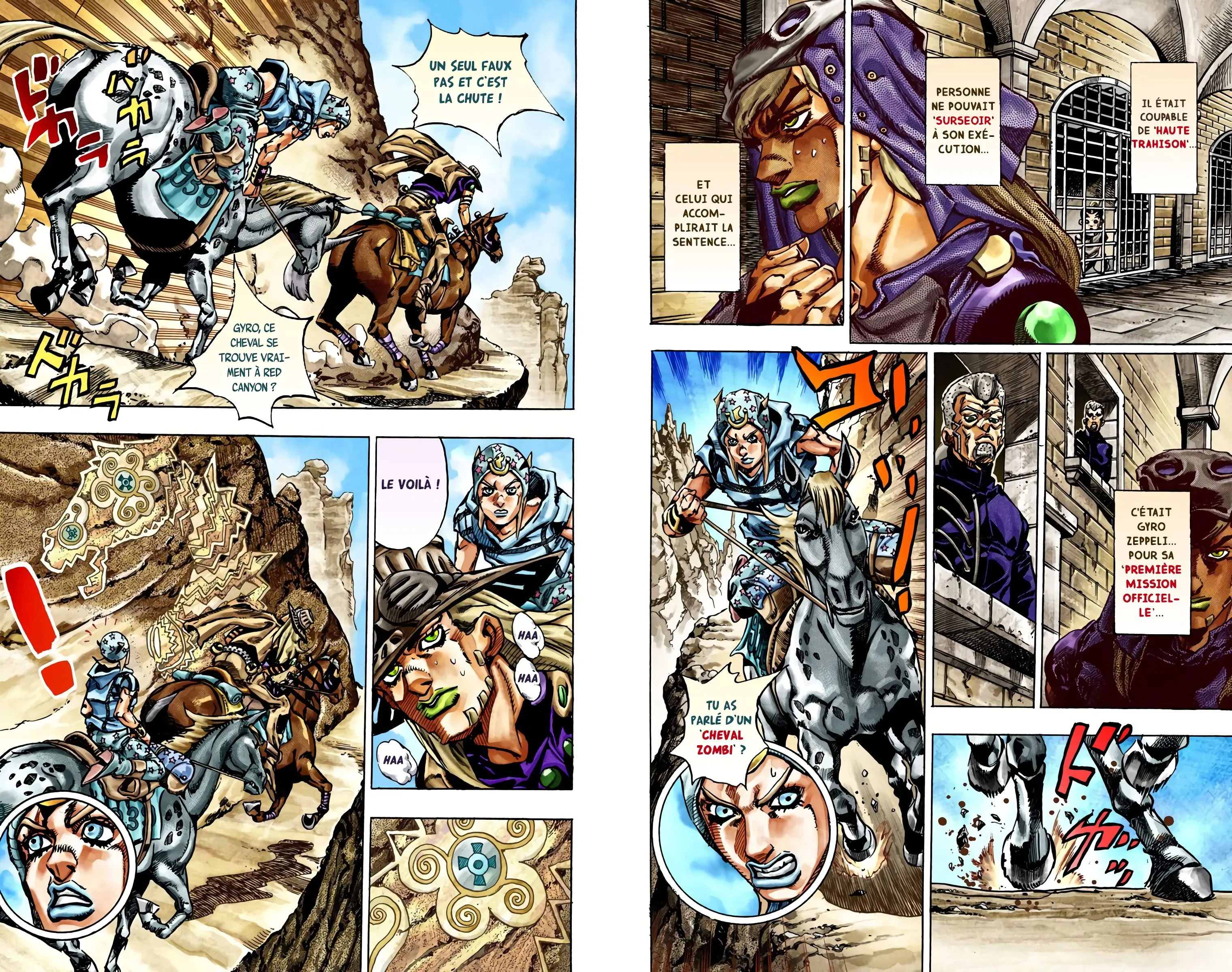 Read JoJo’s Bizarre Adventure Steel Ball Run FR Manga Online