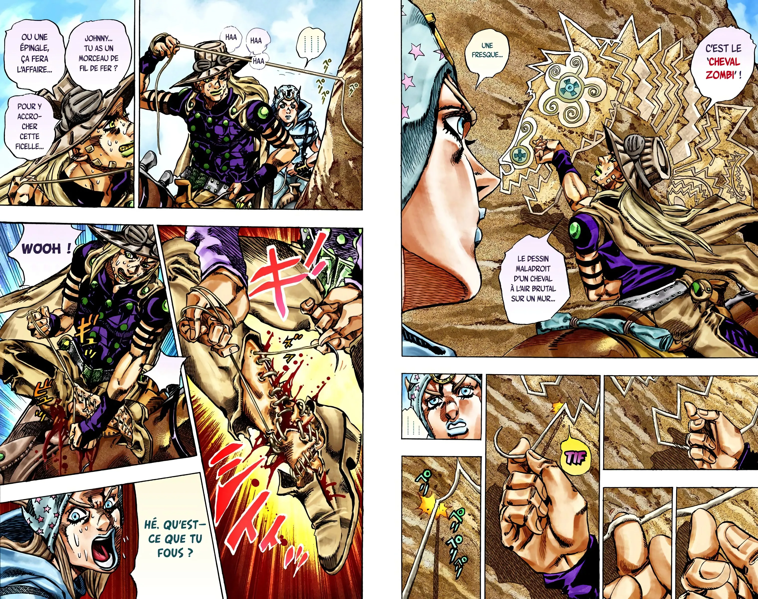 Read JoJo’s Bizarre Adventure Steel Ball Run FR Manga Online