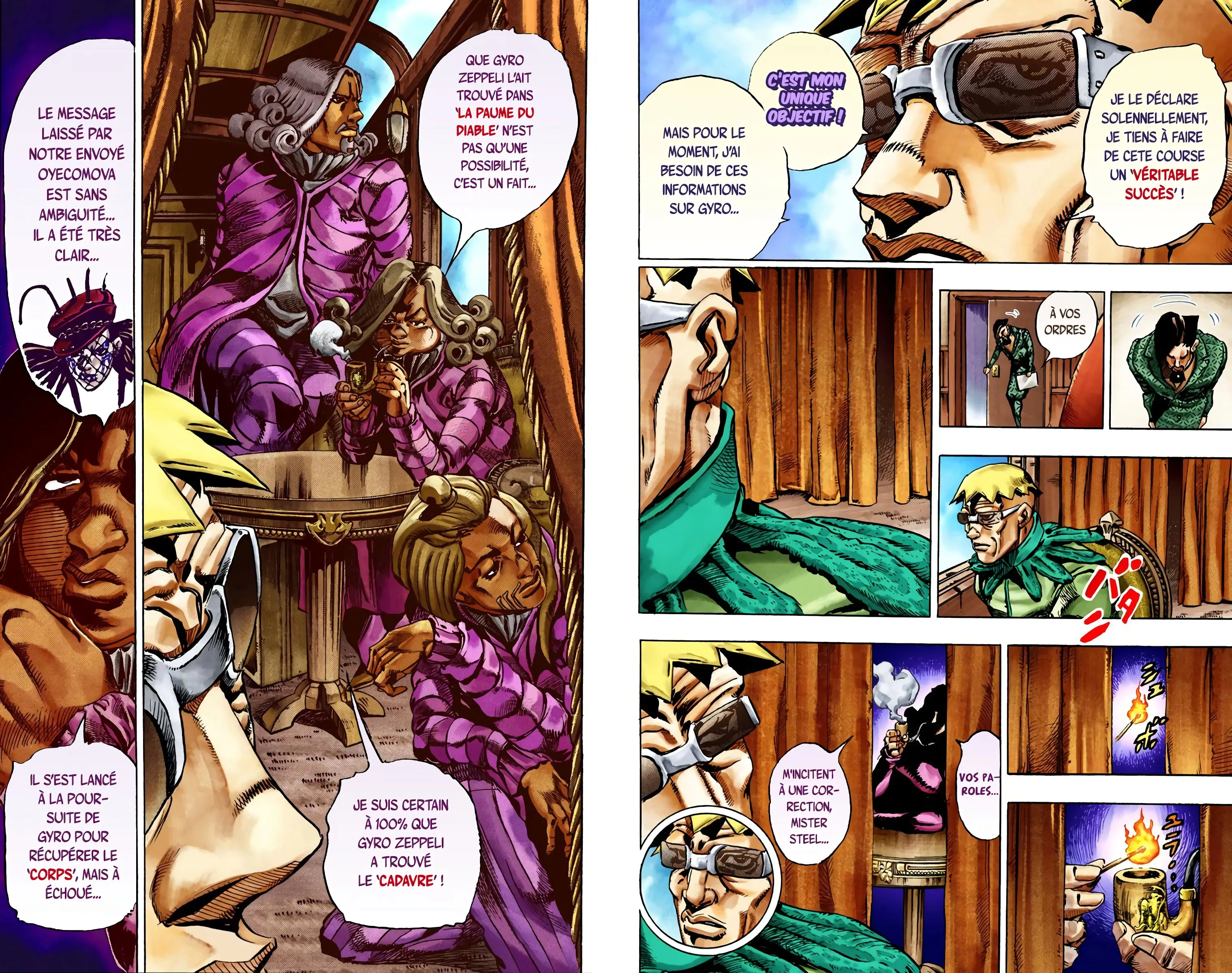 Read JoJo’s Bizarre Adventure Steel Ball Run FR Manga Online
