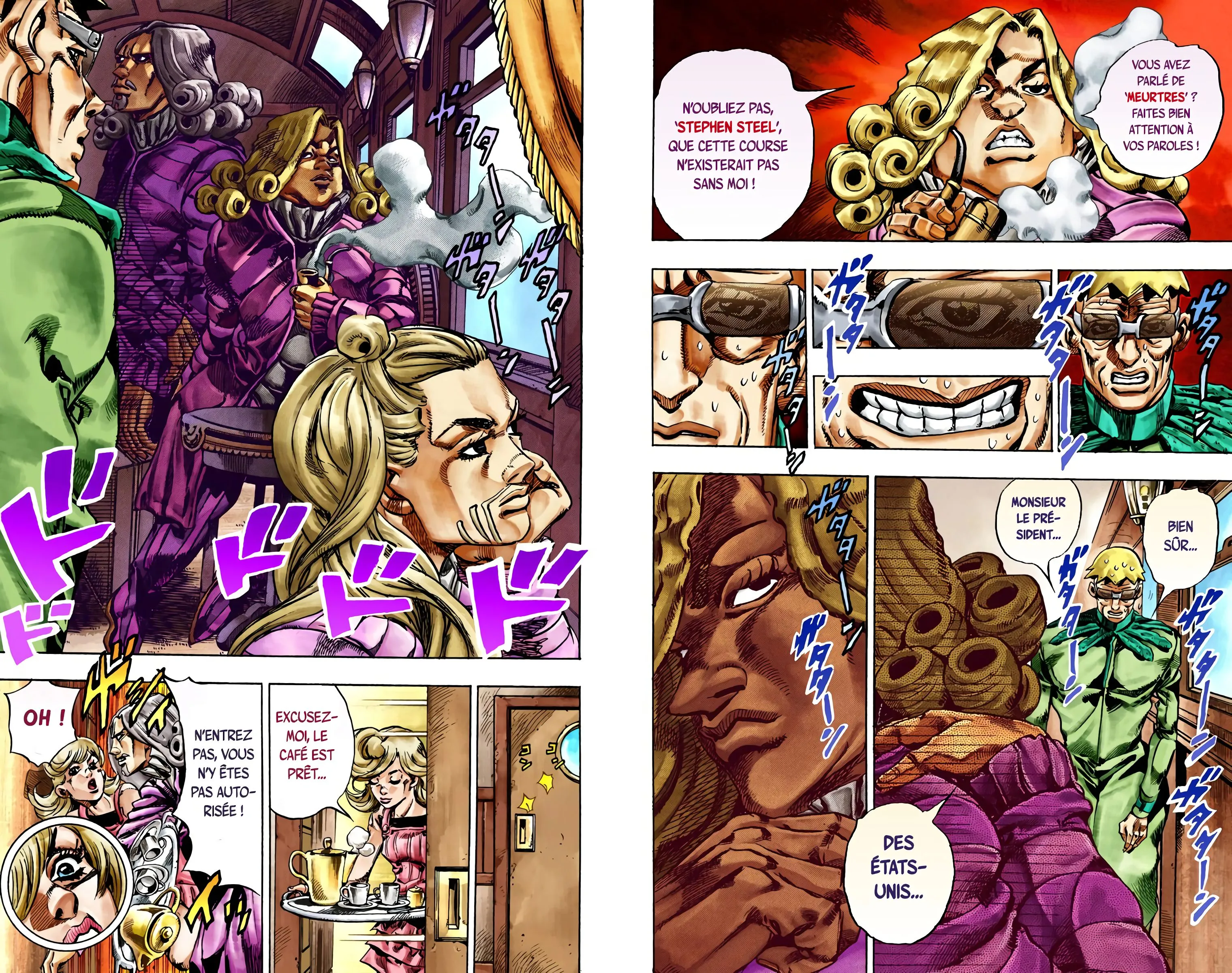 Read JoJo’s Bizarre Adventure Steel Ball Run FR Manga Online