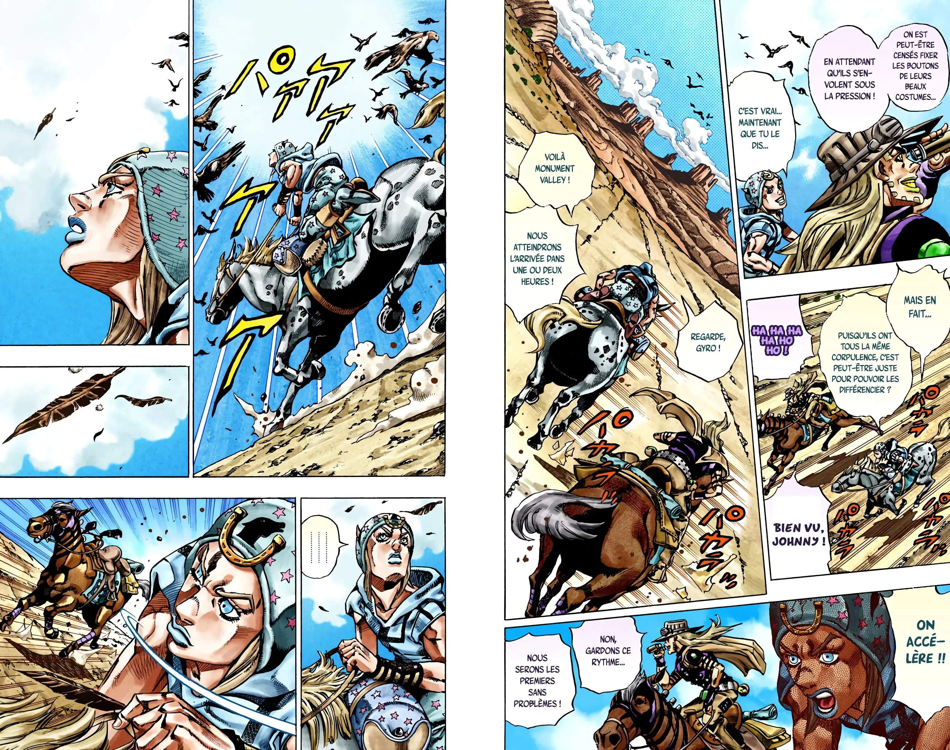 Read JoJo’s Bizarre Adventure Steel Ball Run FR Manga Online
