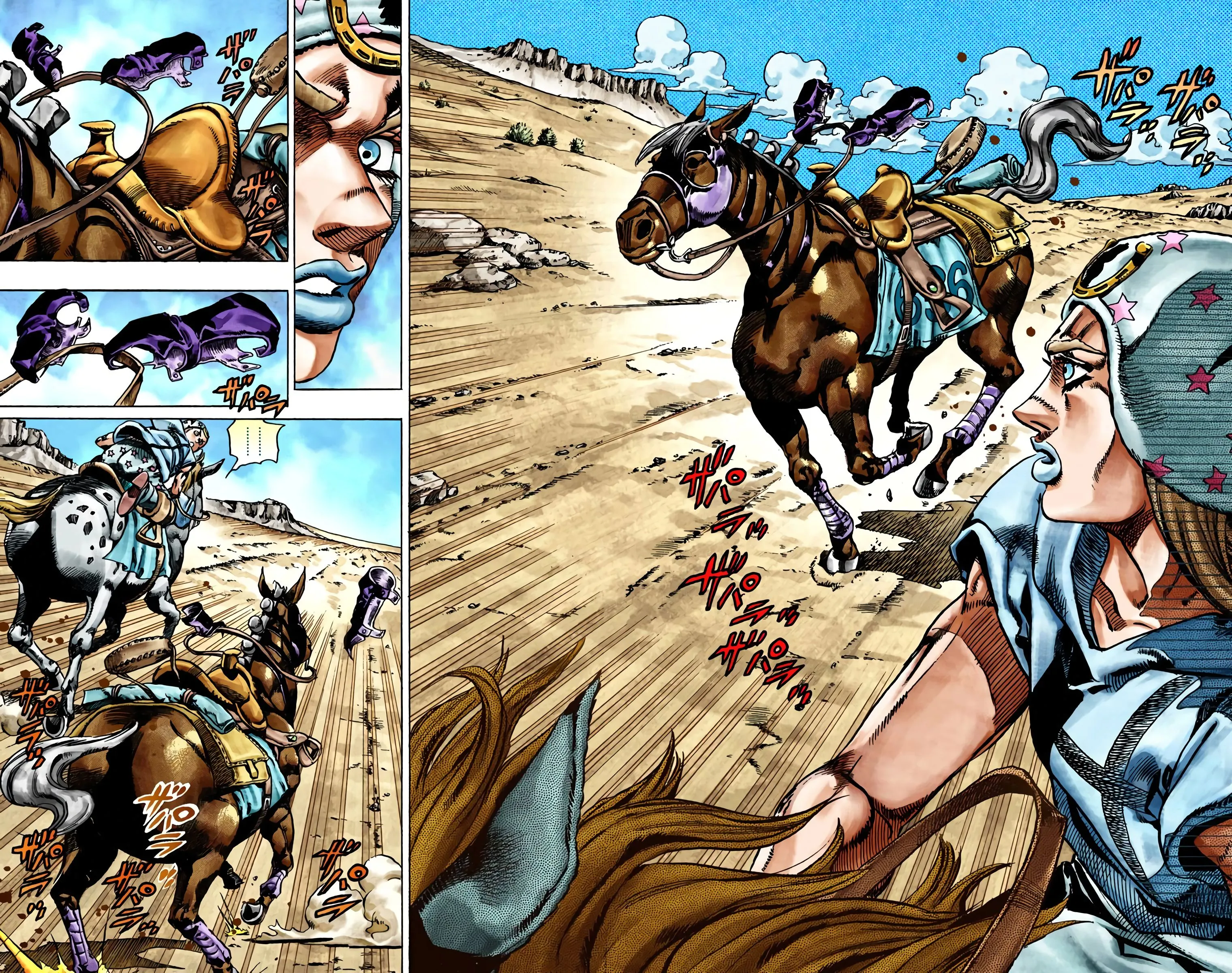 Read JoJo’s Bizarre Adventure Steel Ball Run FR Manga Online