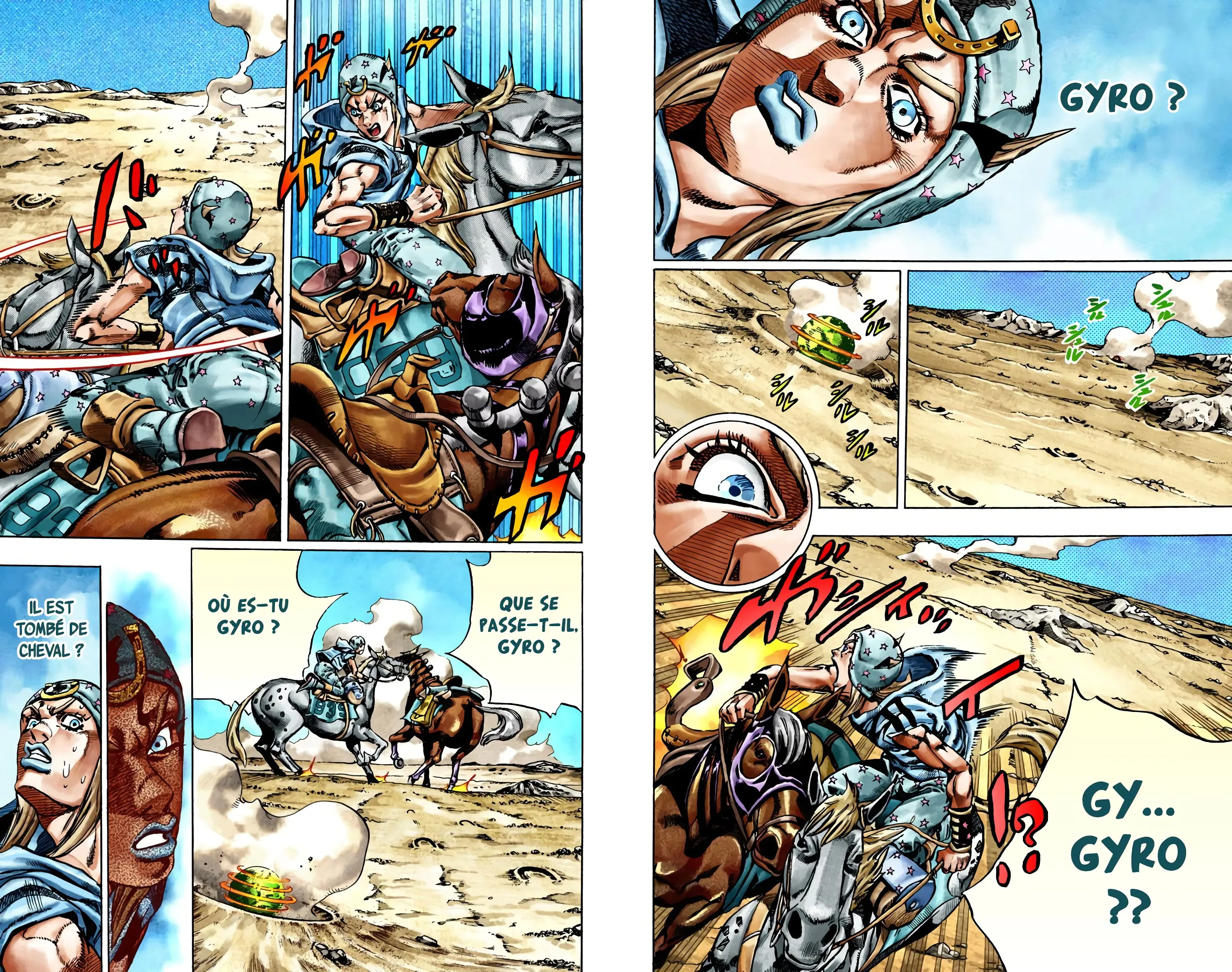 Read JoJo’s Bizarre Adventure Steel Ball Run FR Manga Online