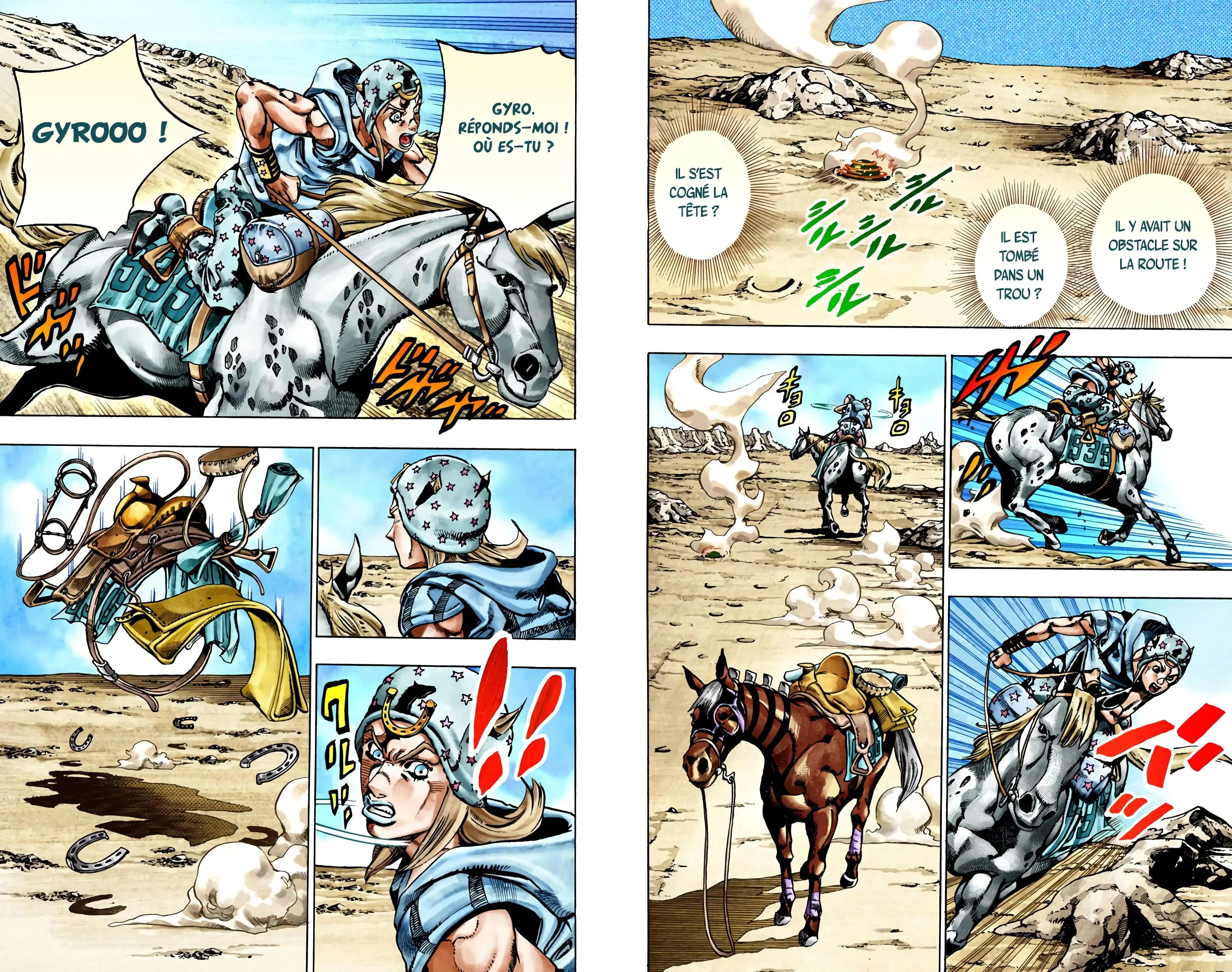 Read JoJo’s Bizarre Adventure Steel Ball Run FR Manga Online