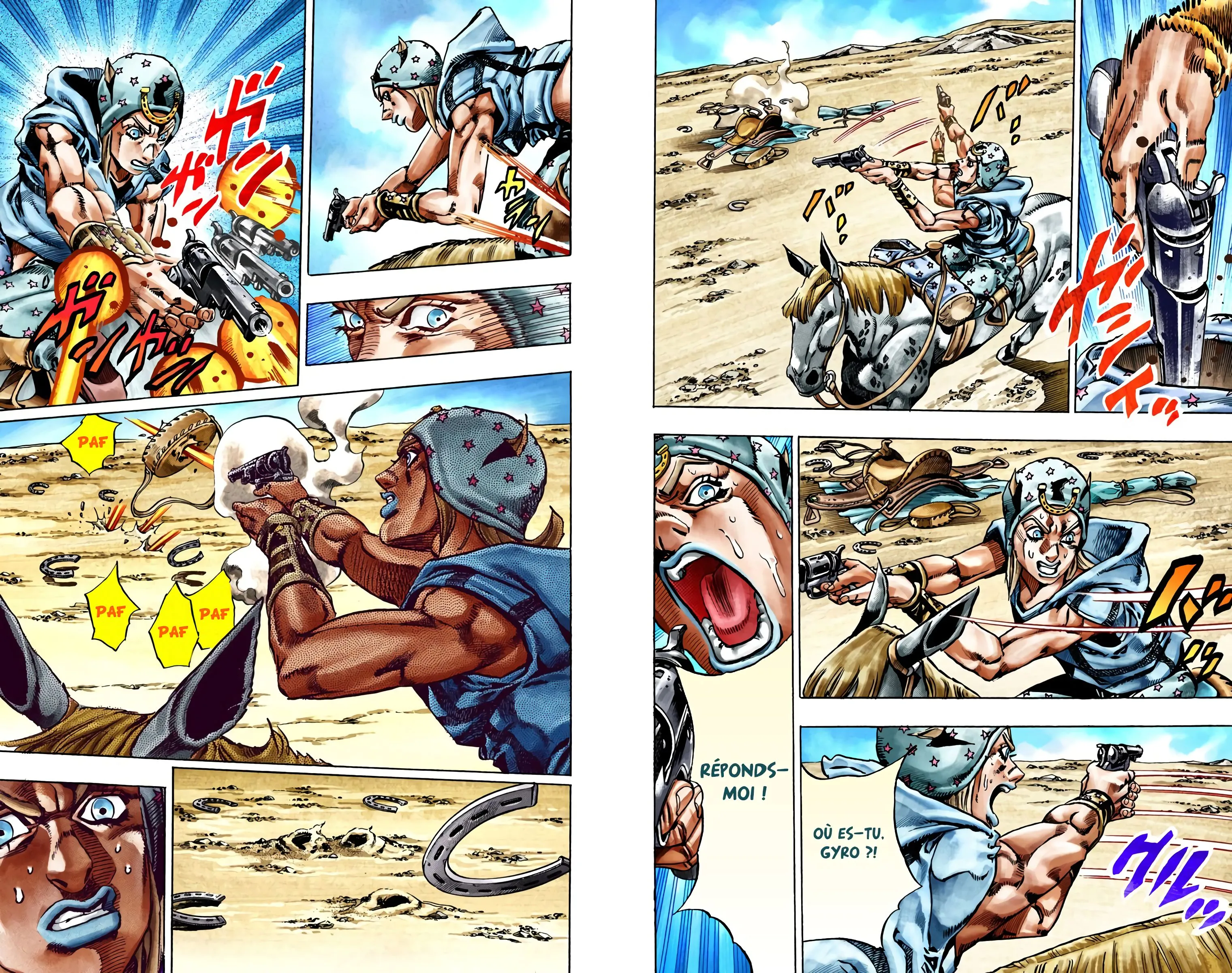 Read JoJo’s Bizarre Adventure Steel Ball Run FR Manga Online