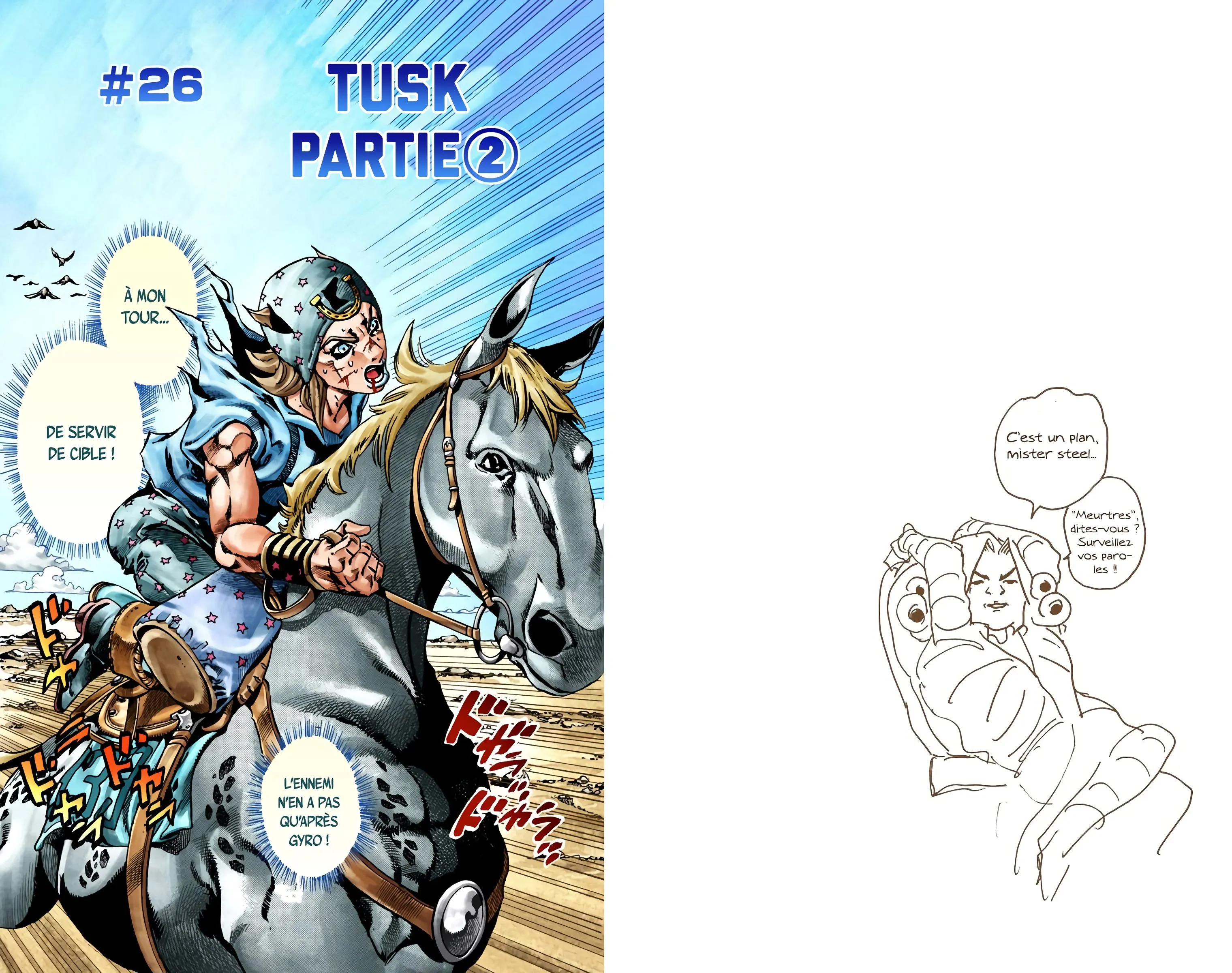 Read JoJo’s Bizarre Adventure Steel Ball Run FR Manga Online