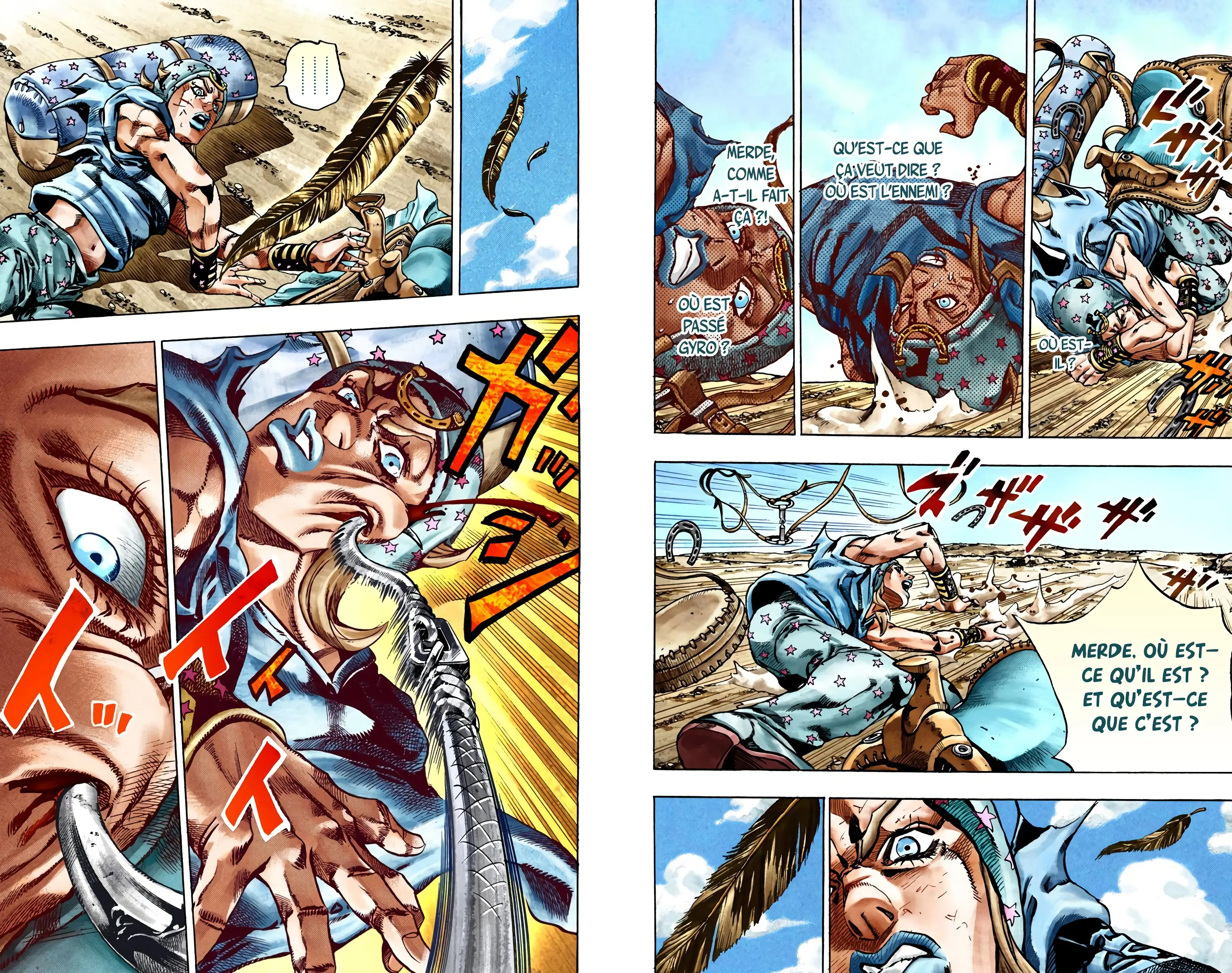Read JoJo’s Bizarre Adventure Steel Ball Run FR Manga Online