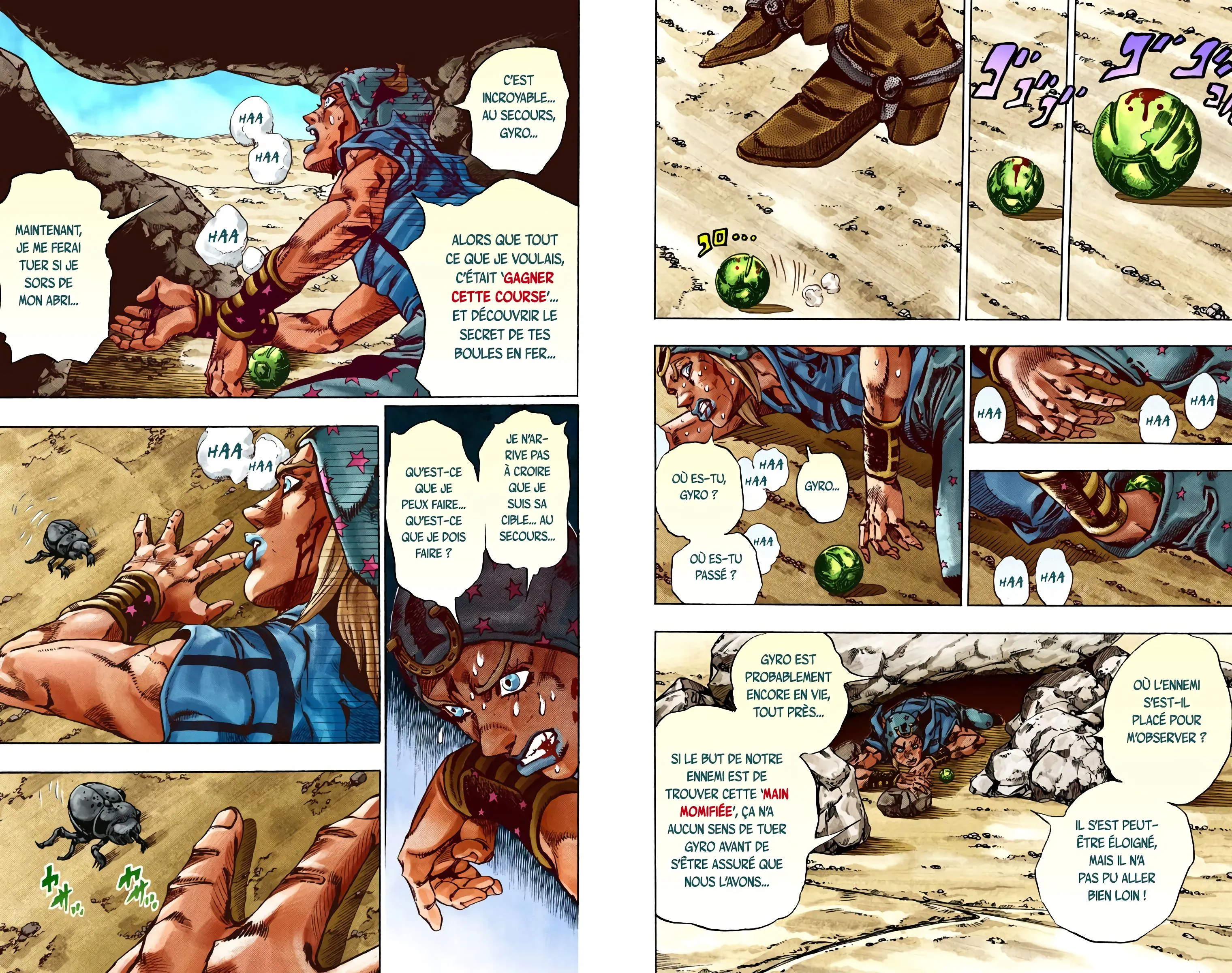 Read JoJo’s Bizarre Adventure Steel Ball Run FR Manga Online