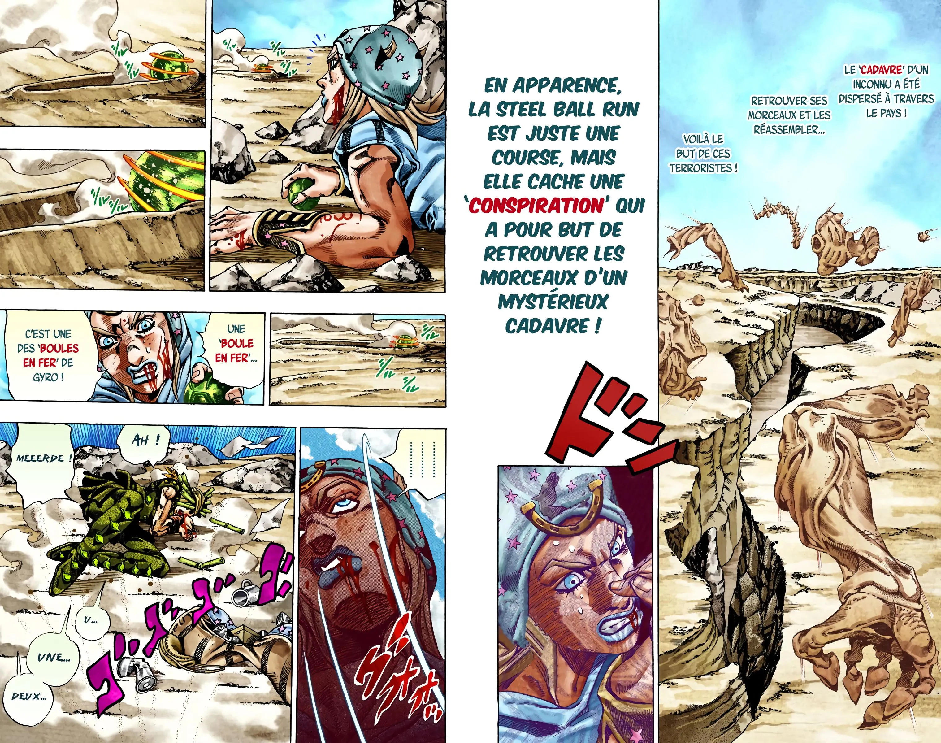 Read JoJo’s Bizarre Adventure Steel Ball Run FR Manga Online