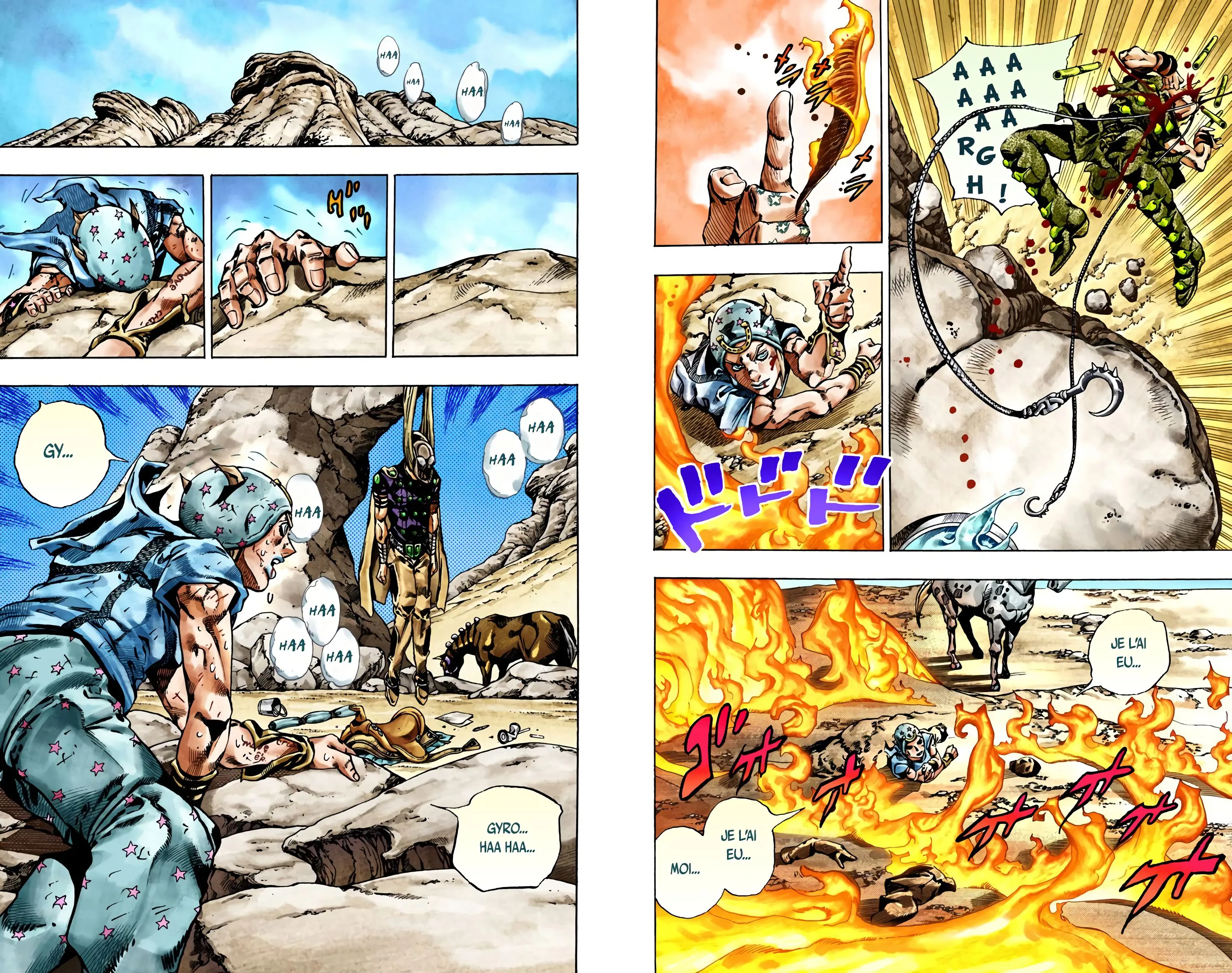 Read JoJo’s Bizarre Adventure Steel Ball Run FR Manga Online