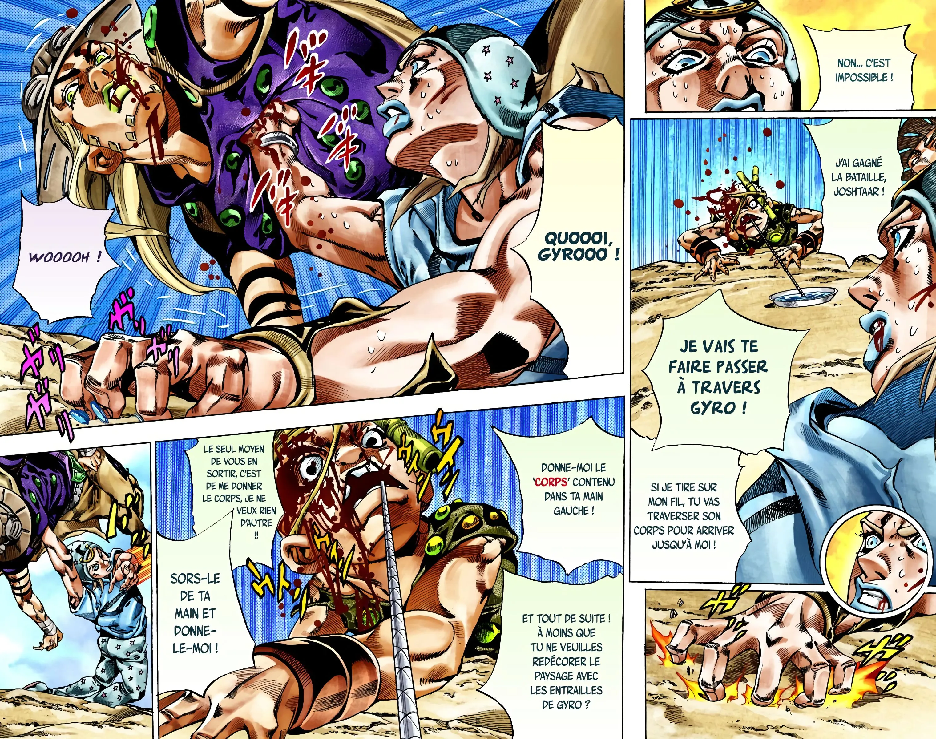 Read JoJo’s Bizarre Adventure Steel Ball Run FR Manga Online