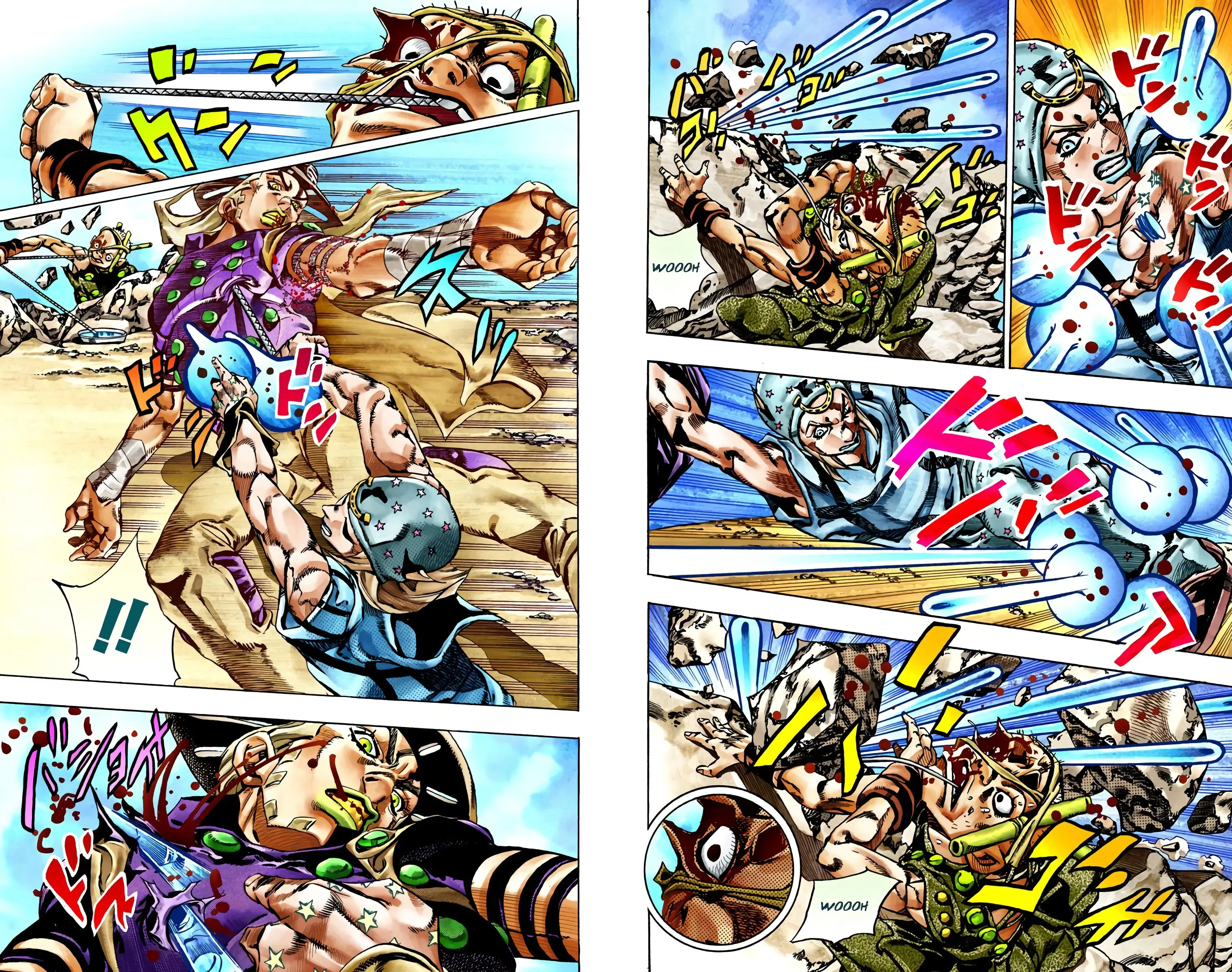 Read JoJo’s Bizarre Adventure Steel Ball Run FR Manga Online