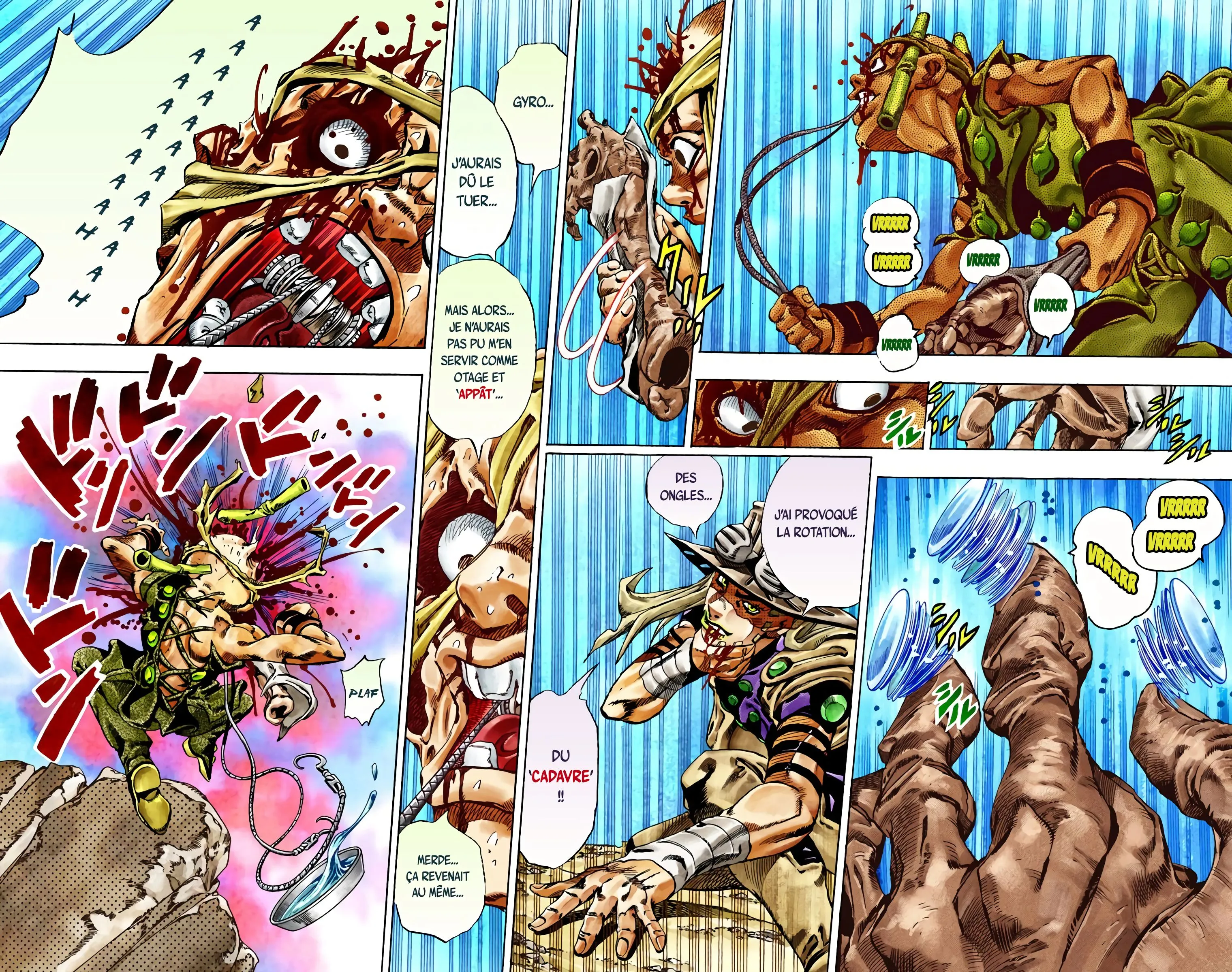 Read JoJo’s Bizarre Adventure Steel Ball Run FR Manga Online