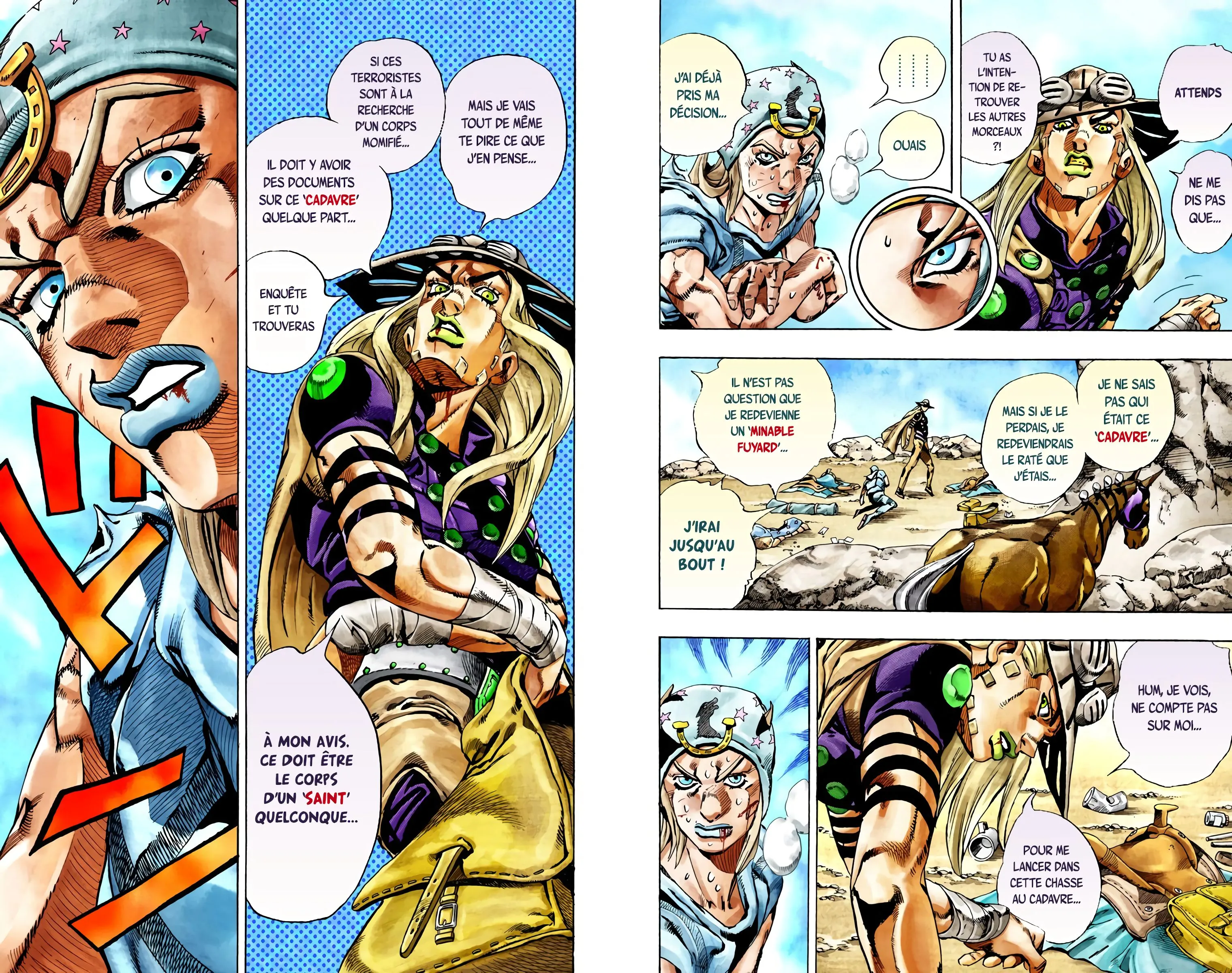 Read JoJo’s Bizarre Adventure Steel Ball Run FR Manga Online