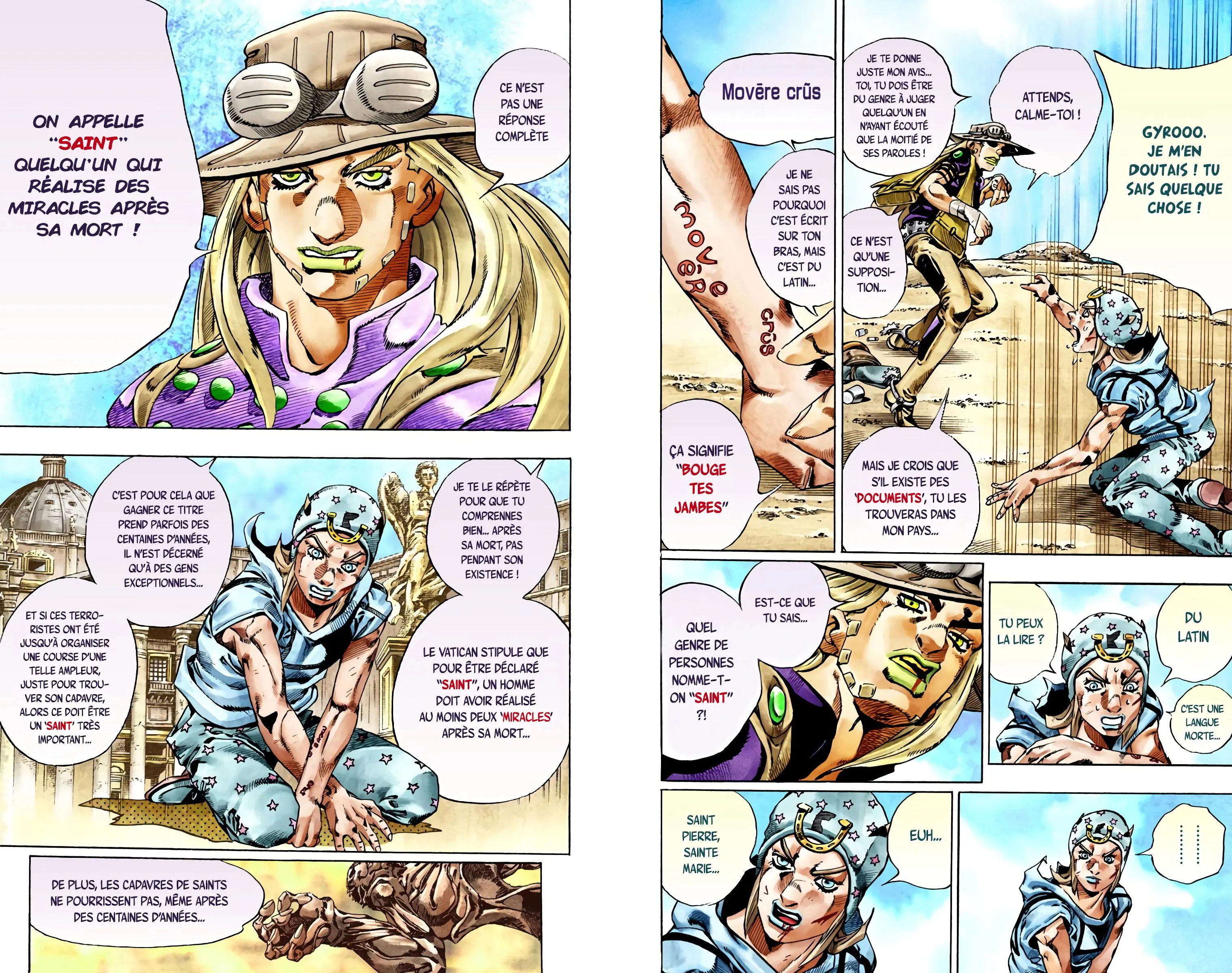 Read JoJo’s Bizarre Adventure Steel Ball Run FR Manga Online