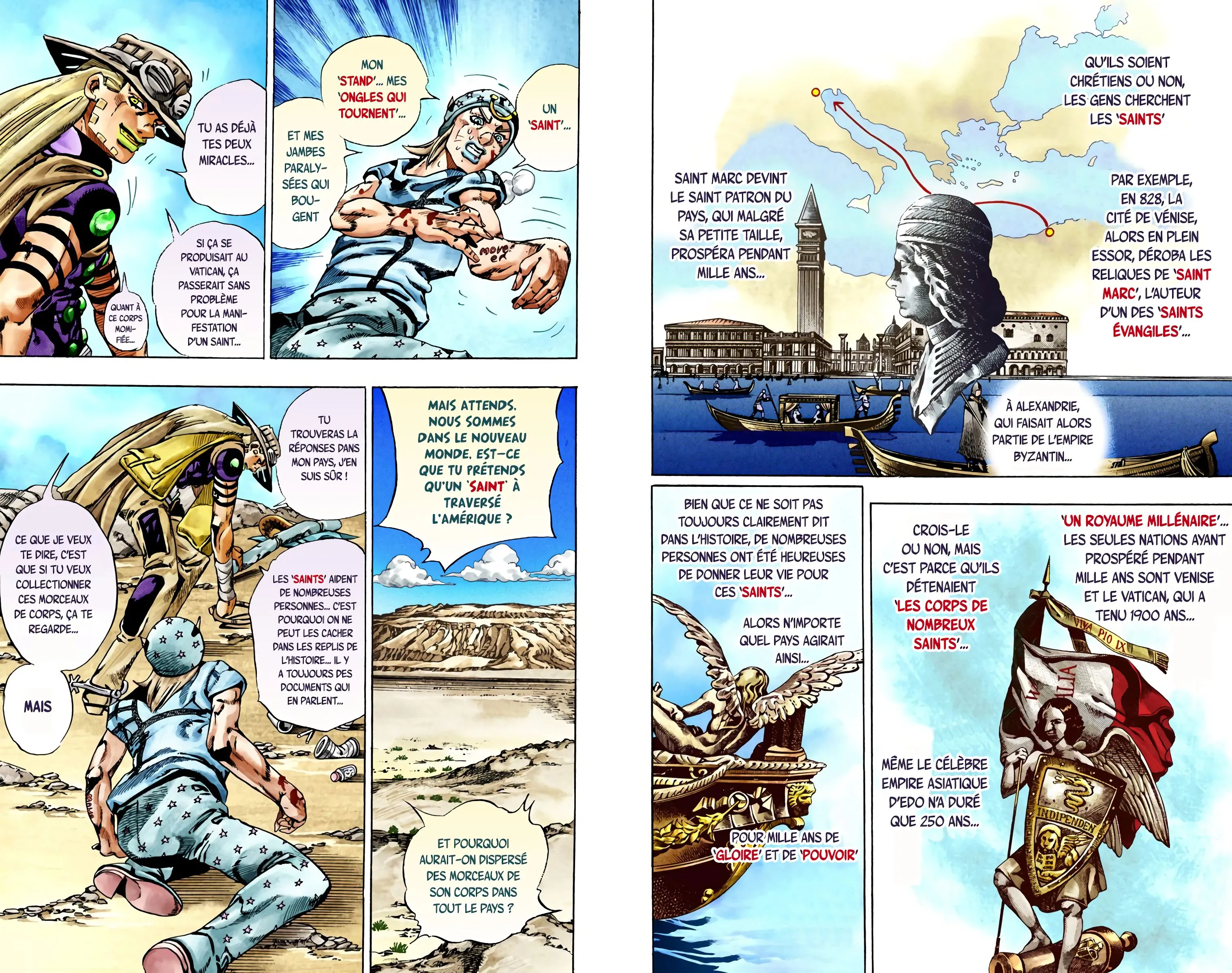 Read JoJo’s Bizarre Adventure Steel Ball Run FR Manga Online