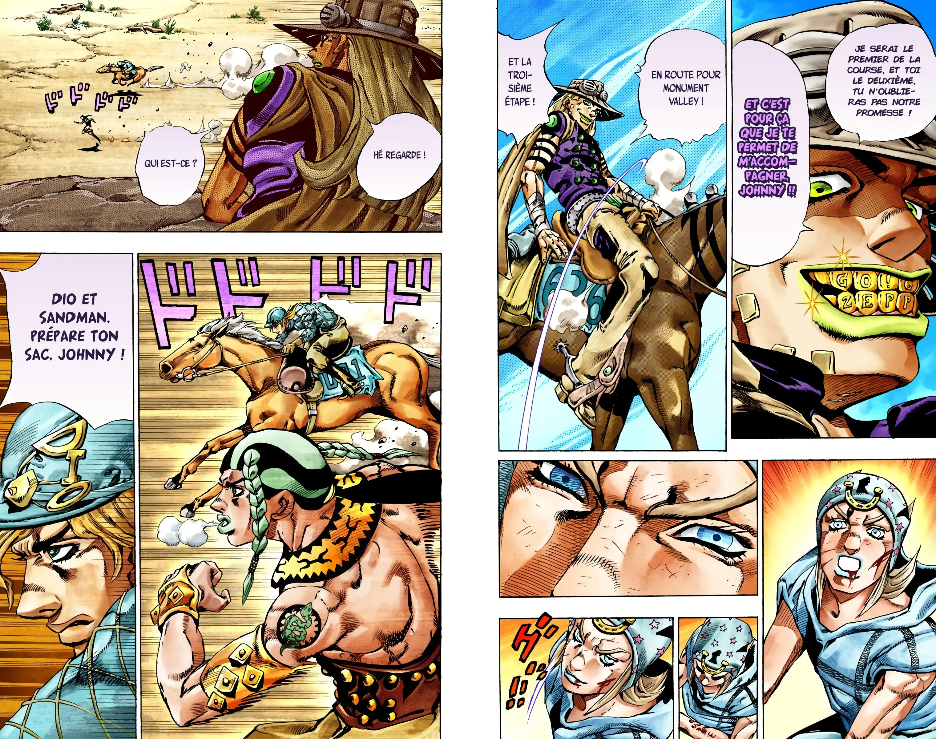 Read JoJo’s Bizarre Adventure Steel Ball Run FR Manga Online