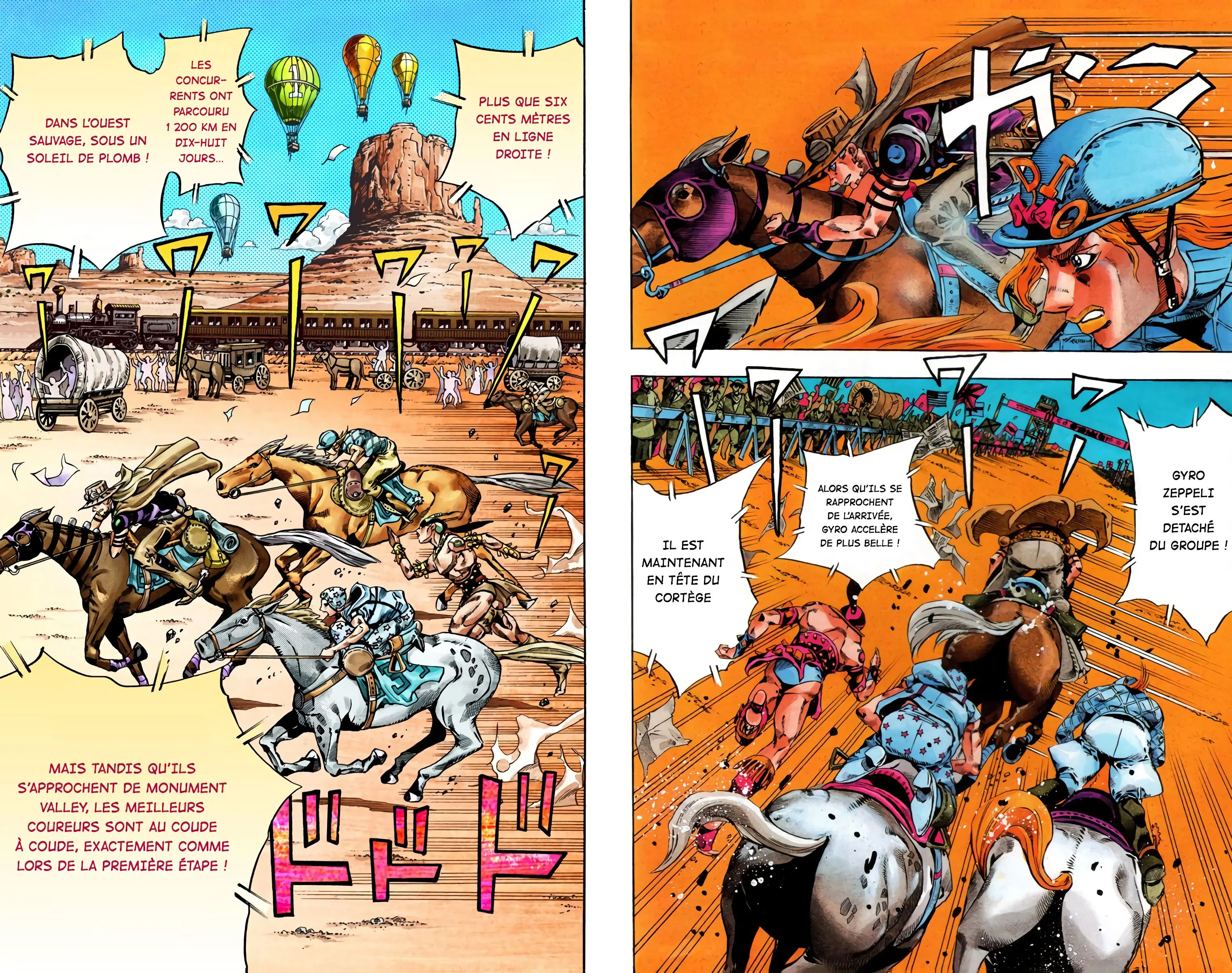 Read JoJo’s Bizarre Adventure Steel Ball Run FR Manga Online