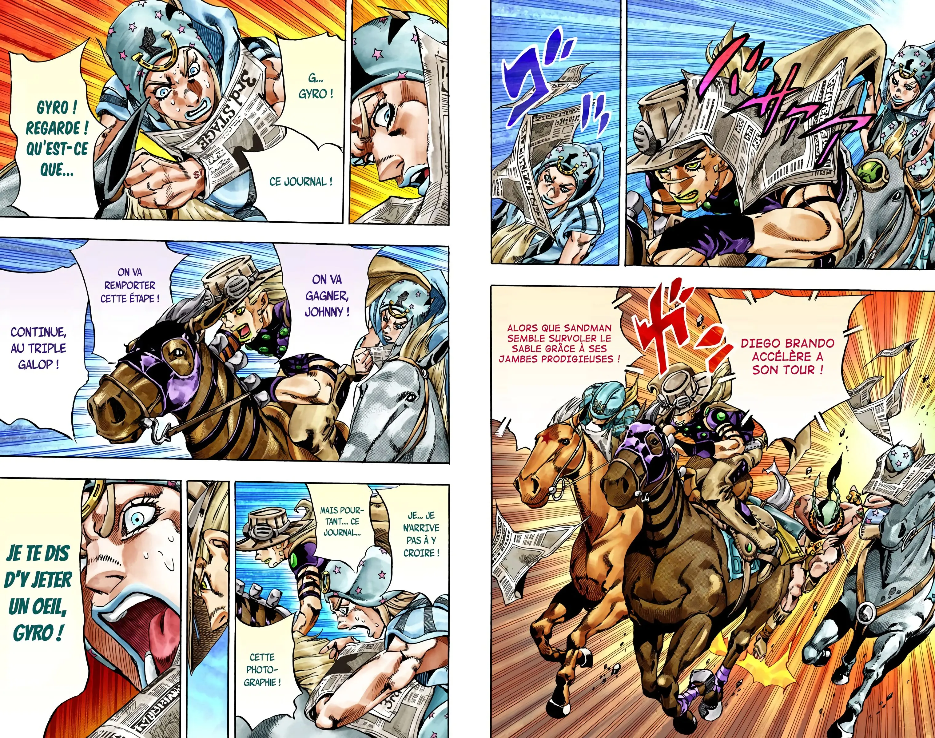 Read JoJo’s Bizarre Adventure Steel Ball Run FR Manga Online