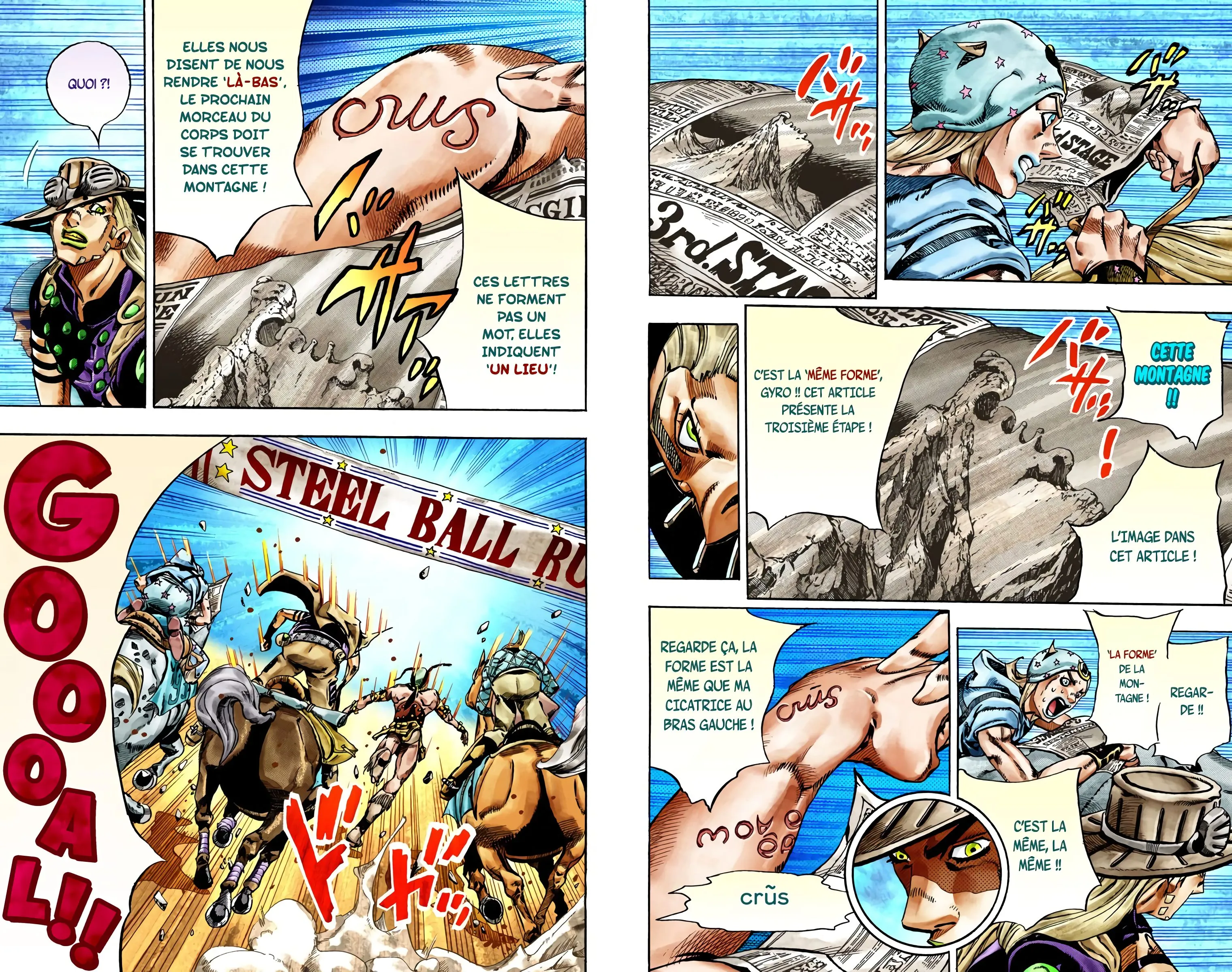Read JoJo’s Bizarre Adventure Steel Ball Run FR Manga Online