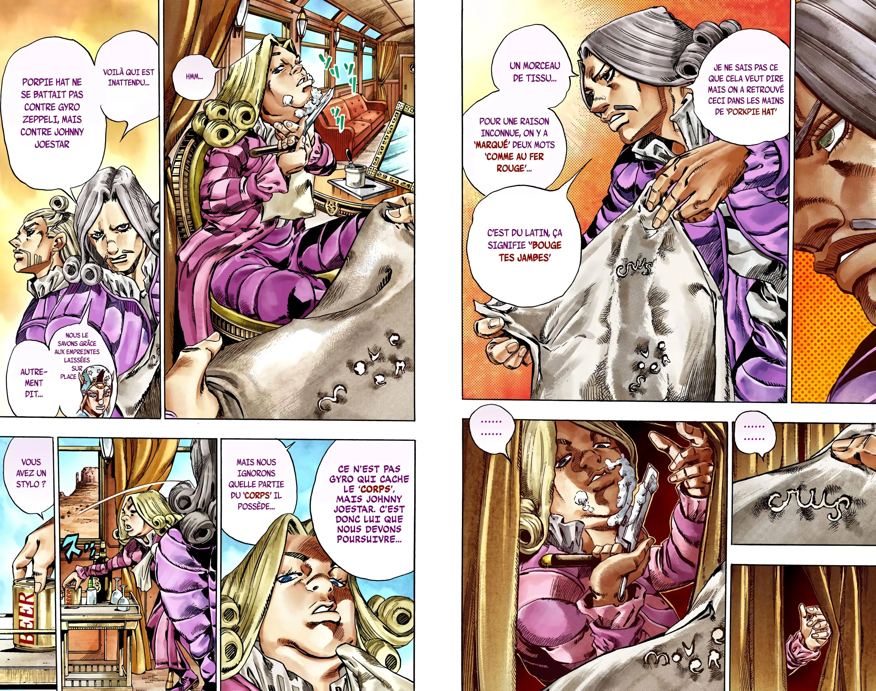 Read JoJo’s Bizarre Adventure Steel Ball Run FR Manga Online
