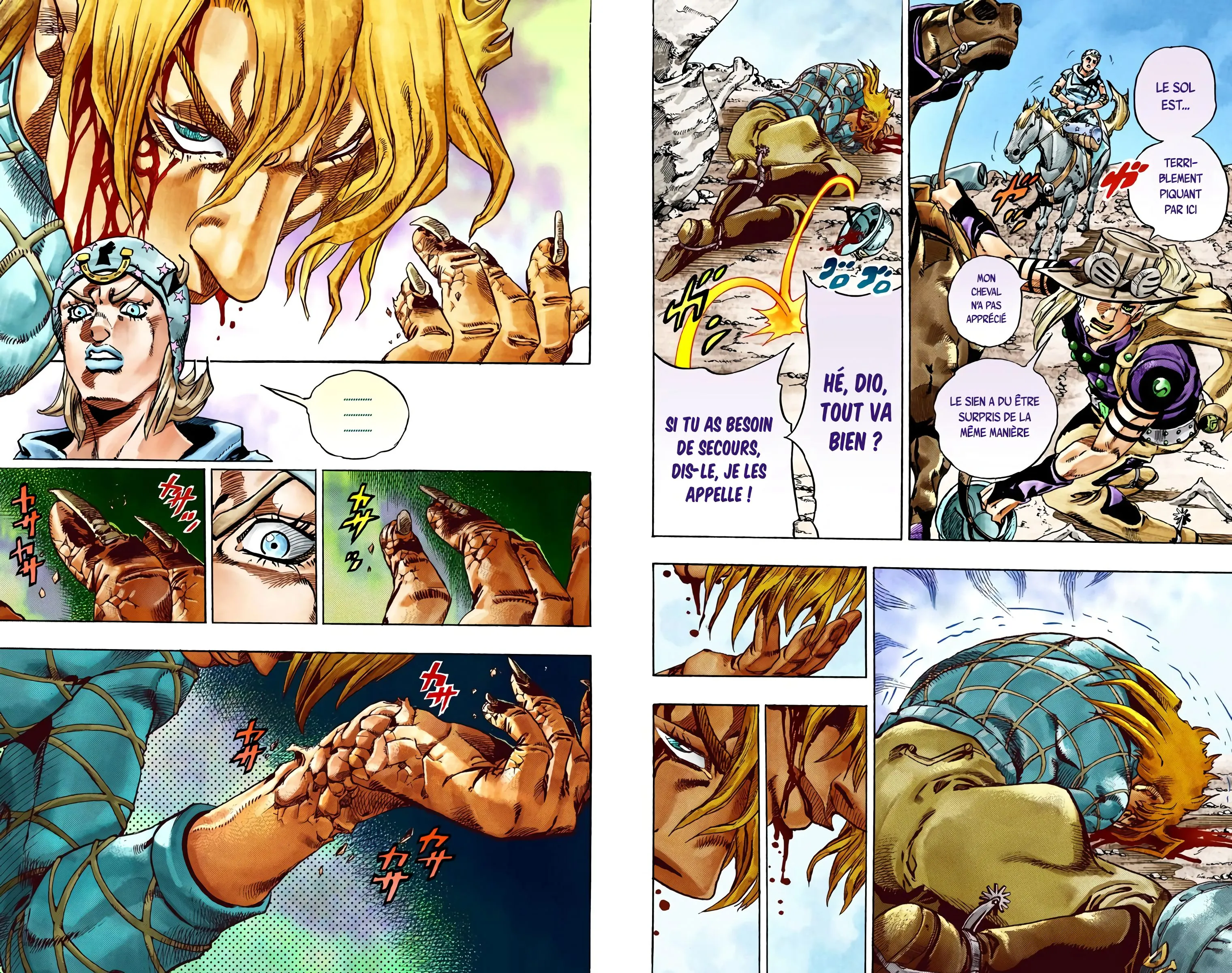 Read JoJo’s Bizarre Adventure Steel Ball Run FR Manga Online
