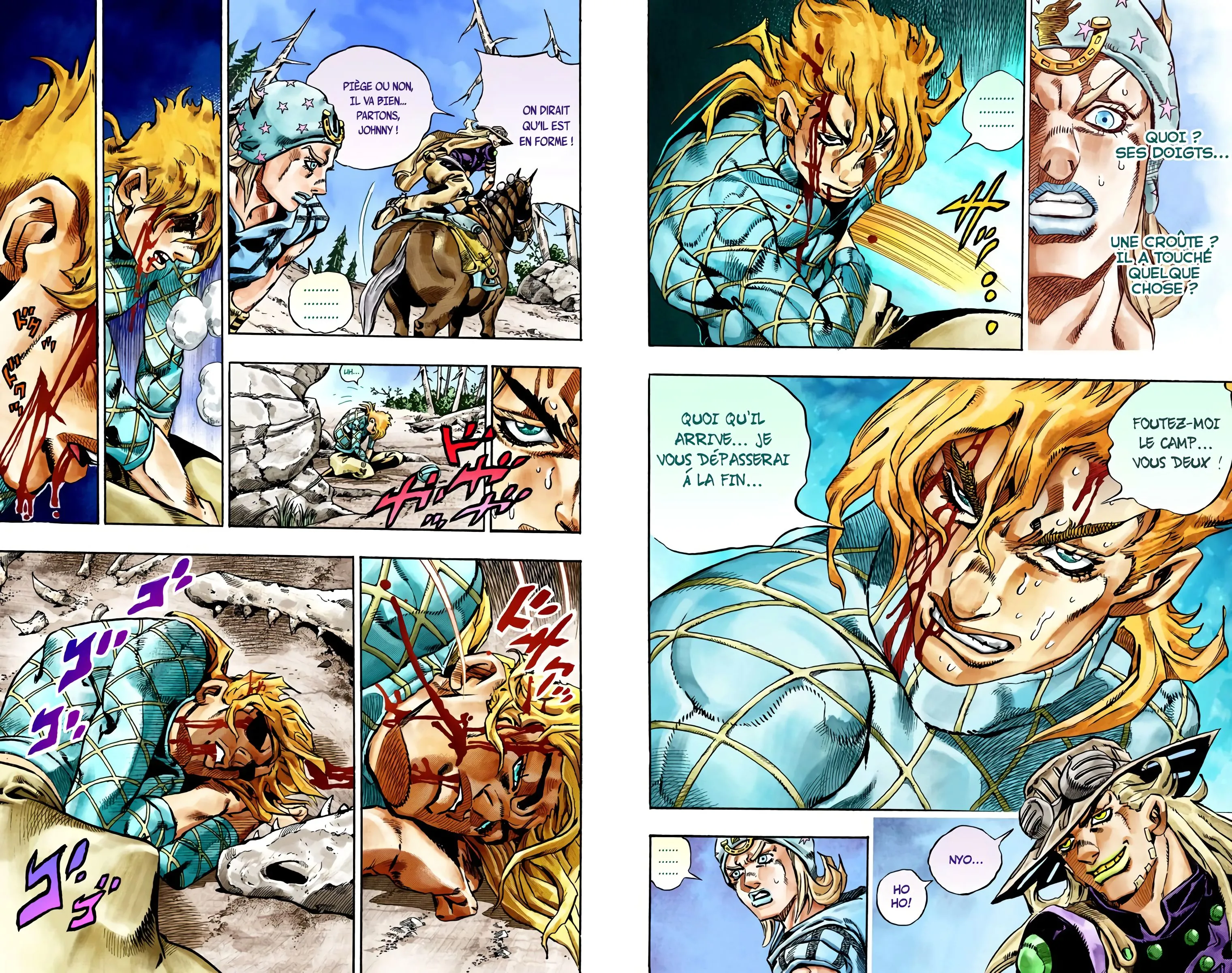 Read JoJo’s Bizarre Adventure Steel Ball Run FR Manga Online
