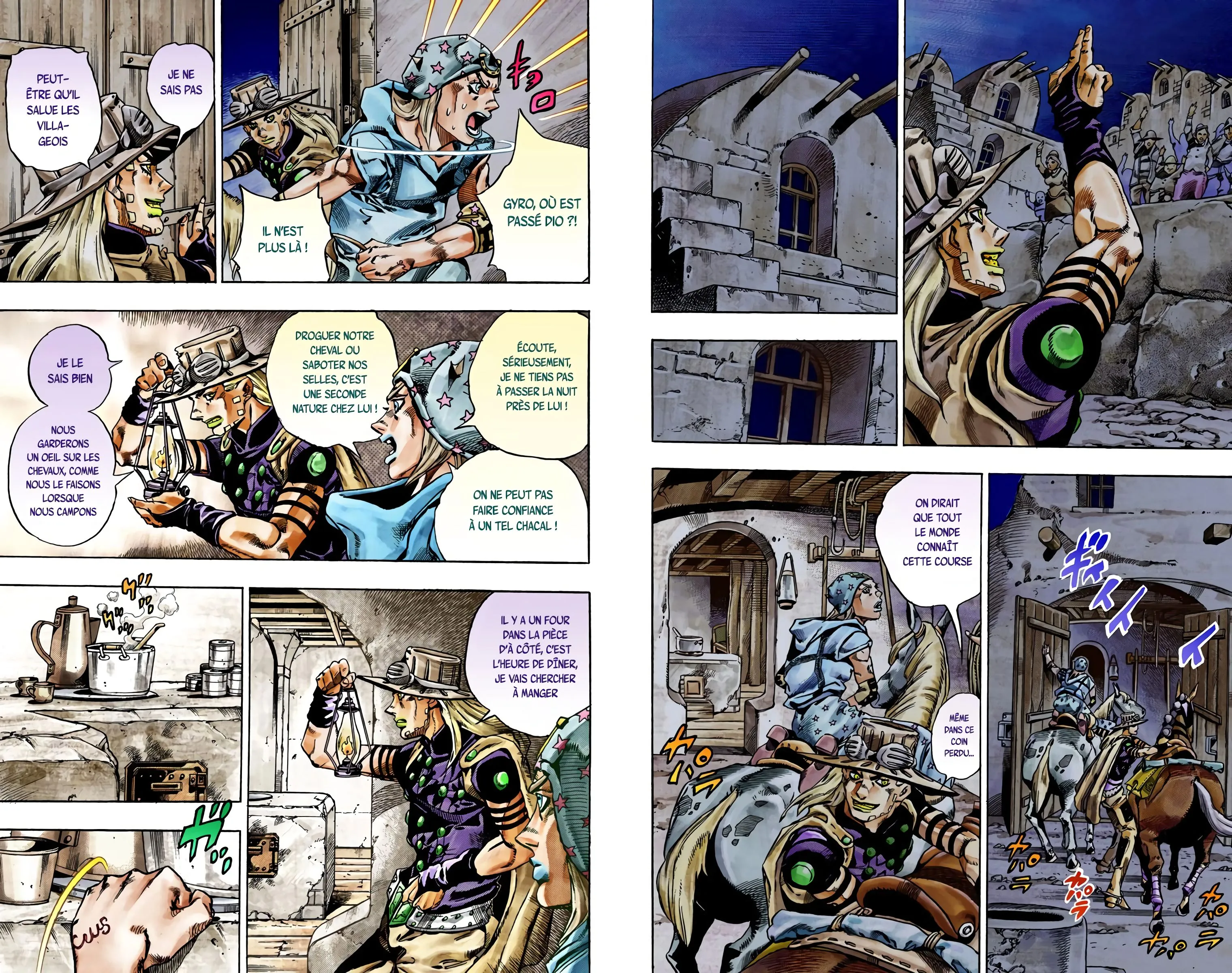 Read JoJo’s Bizarre Adventure Steel Ball Run FR Manga Online