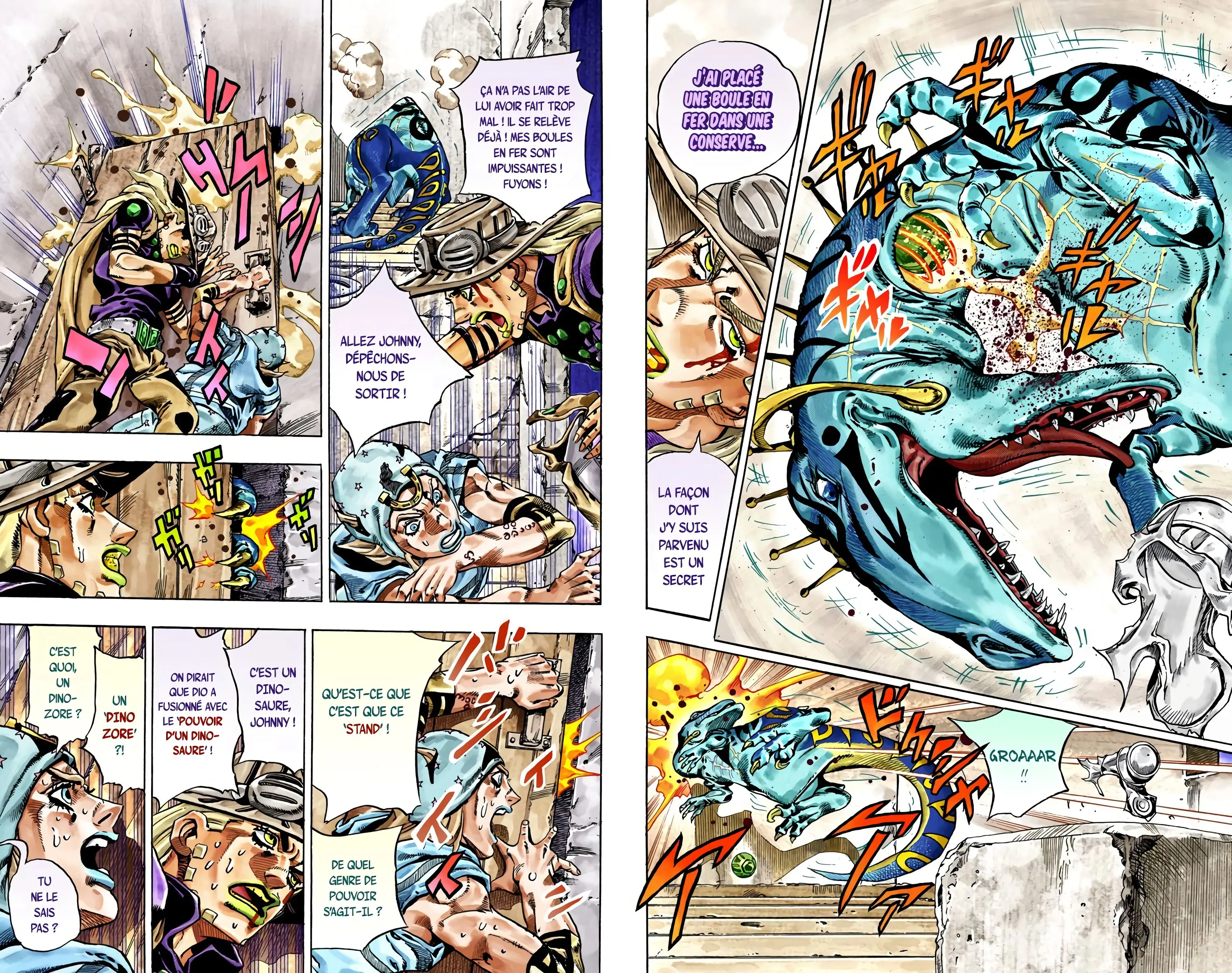 Read JoJo’s Bizarre Adventure Steel Ball Run FR Manga Online