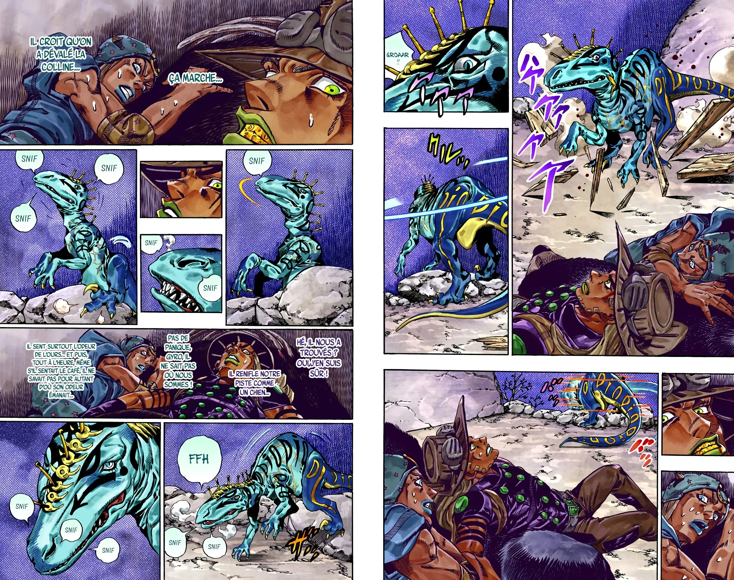 Read JoJo’s Bizarre Adventure Steel Ball Run FR Manga Online