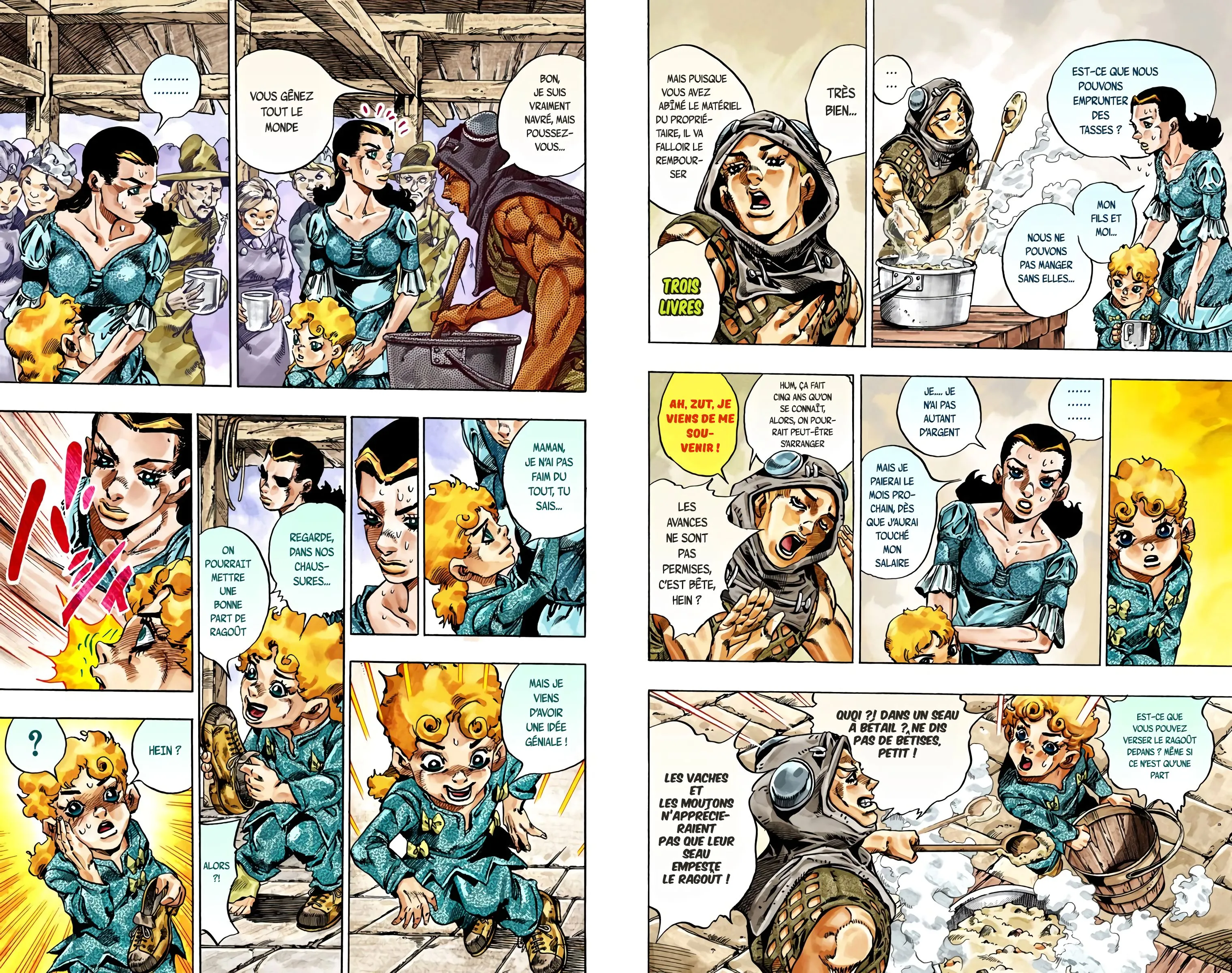 Read JoJo’s Bizarre Adventure Steel Ball Run FR Manga Online