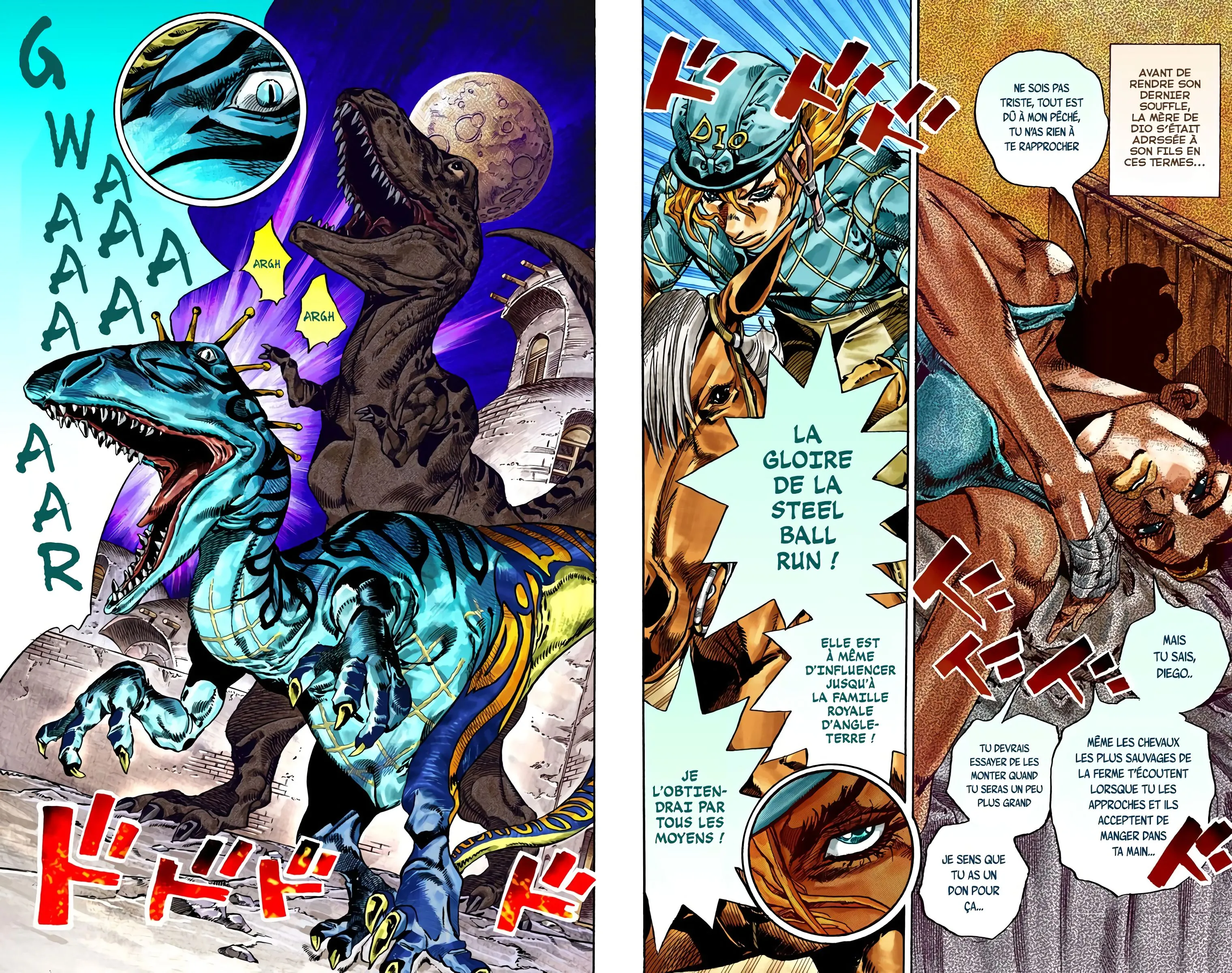 Read JoJo’s Bizarre Adventure Steel Ball Run FR Manga Online