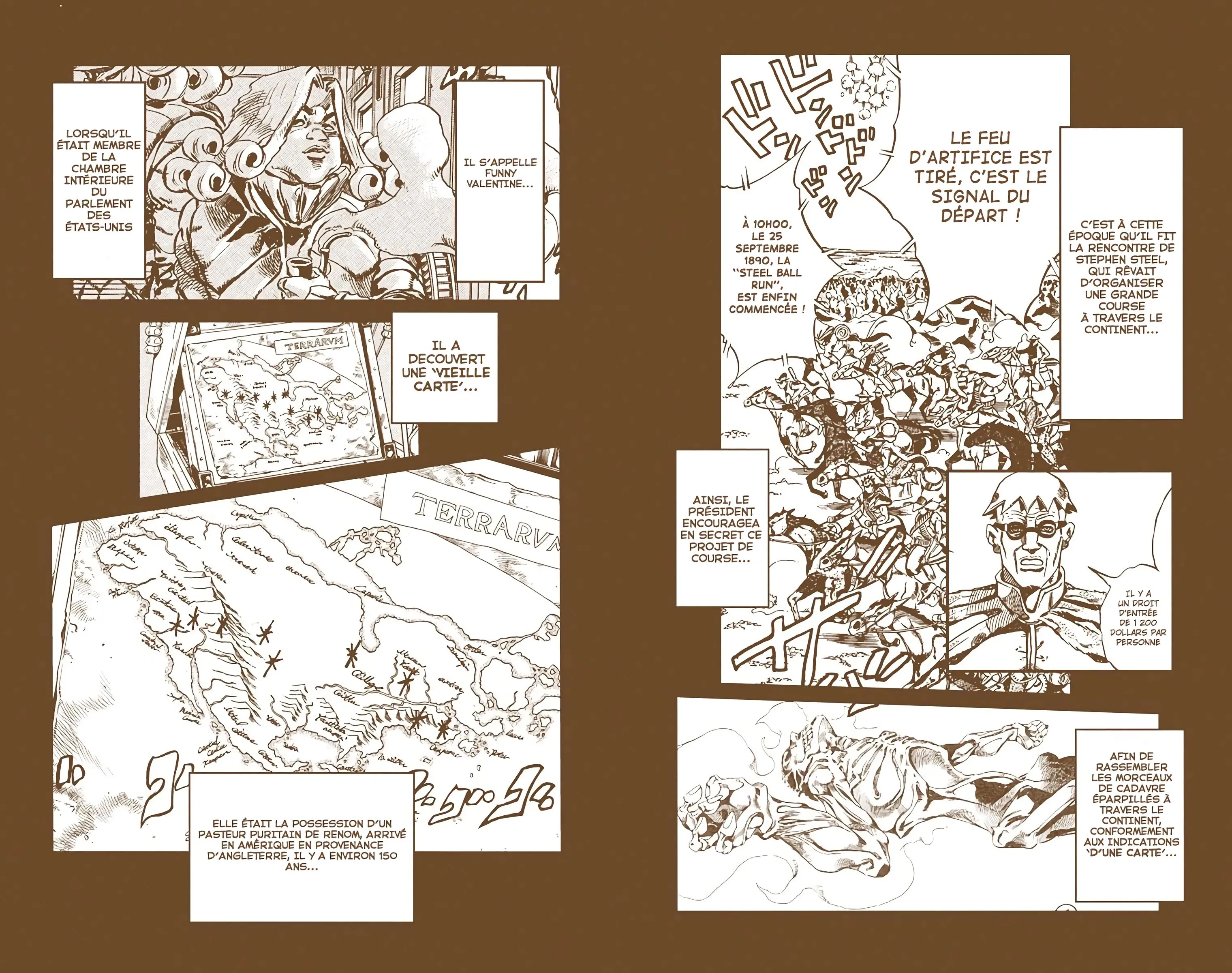 Read JoJo’s Bizarre Adventure Steel Ball Run FR Manga Online