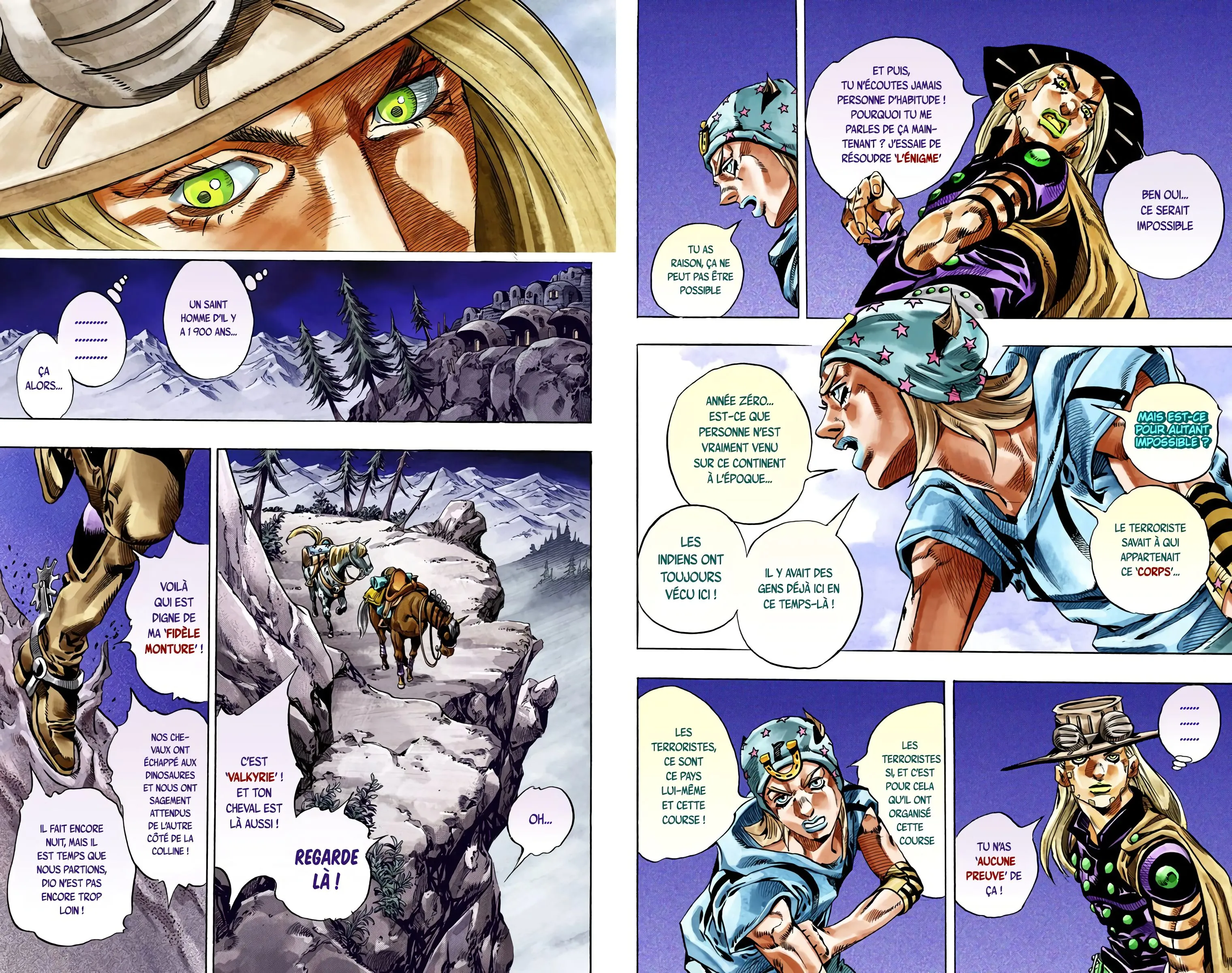 Read JoJo’s Bizarre Adventure Steel Ball Run FR Manga Online