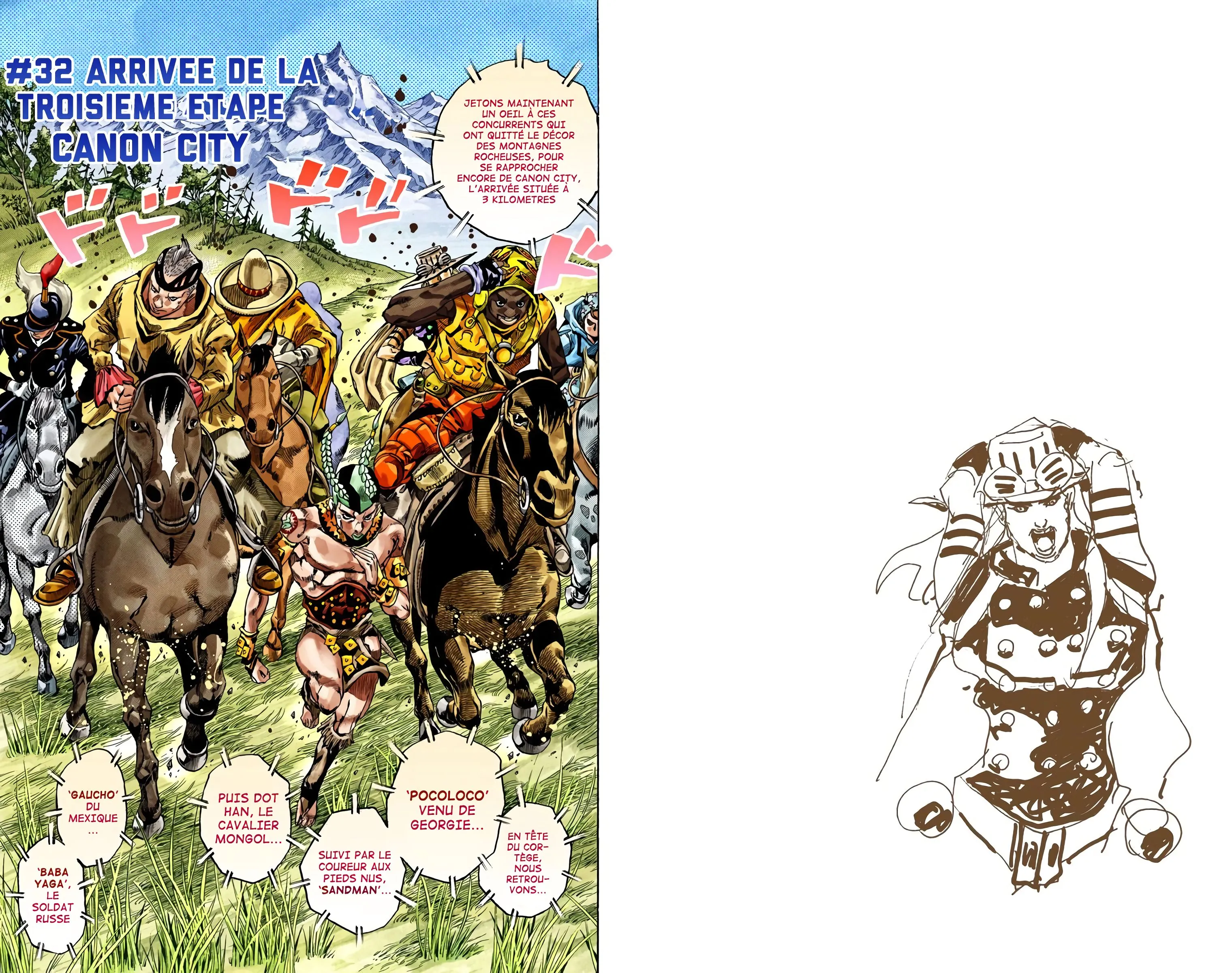 Read JoJo’s Bizarre Adventure Steel Ball Run FR Manga Online