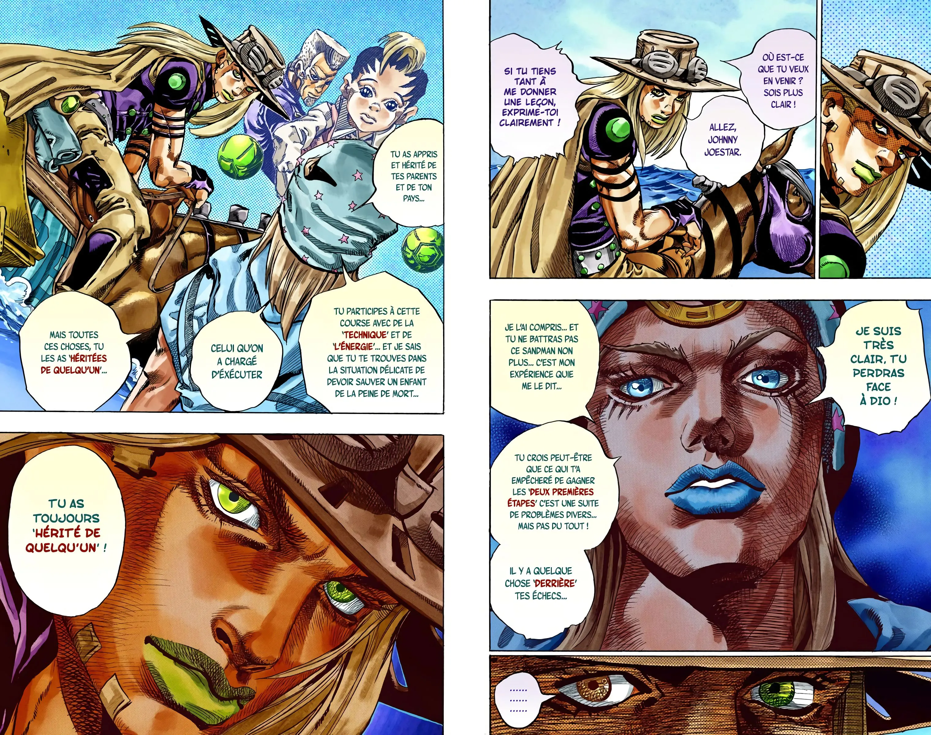 Read JoJo’s Bizarre Adventure Steel Ball Run FR Manga Online