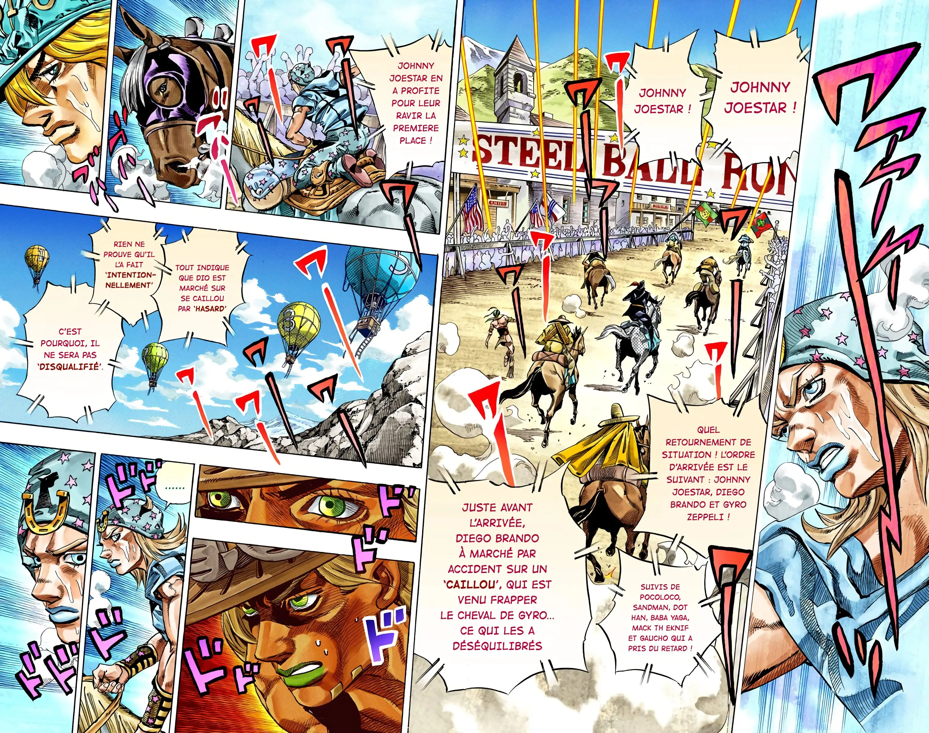 Read JoJo’s Bizarre Adventure Steel Ball Run FR Manga Online