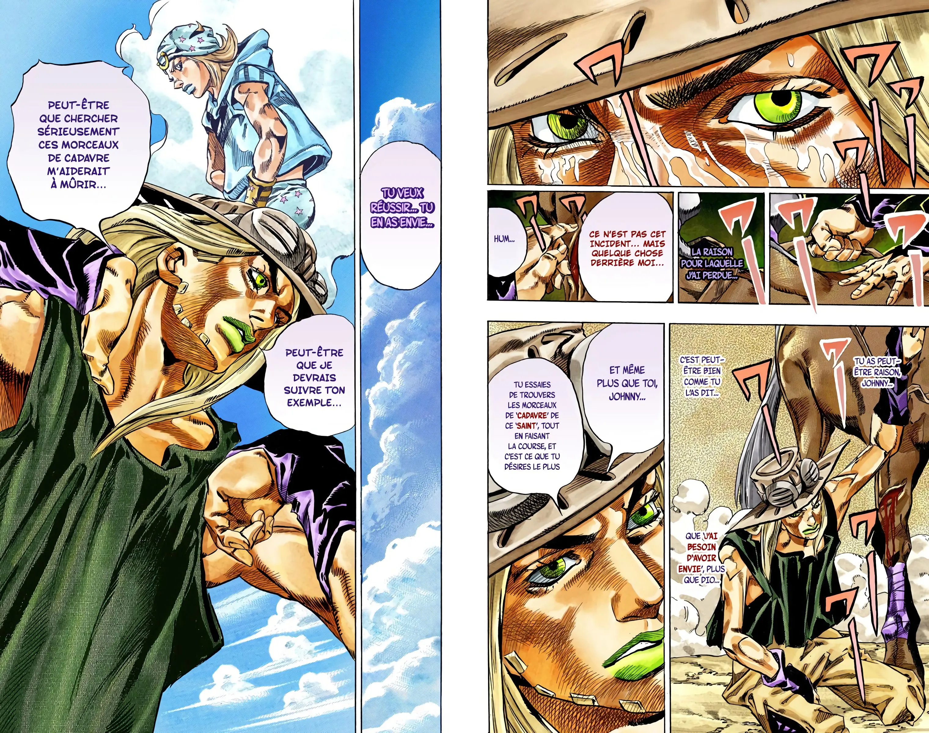 Read JoJo’s Bizarre Adventure Steel Ball Run FR Manga Online