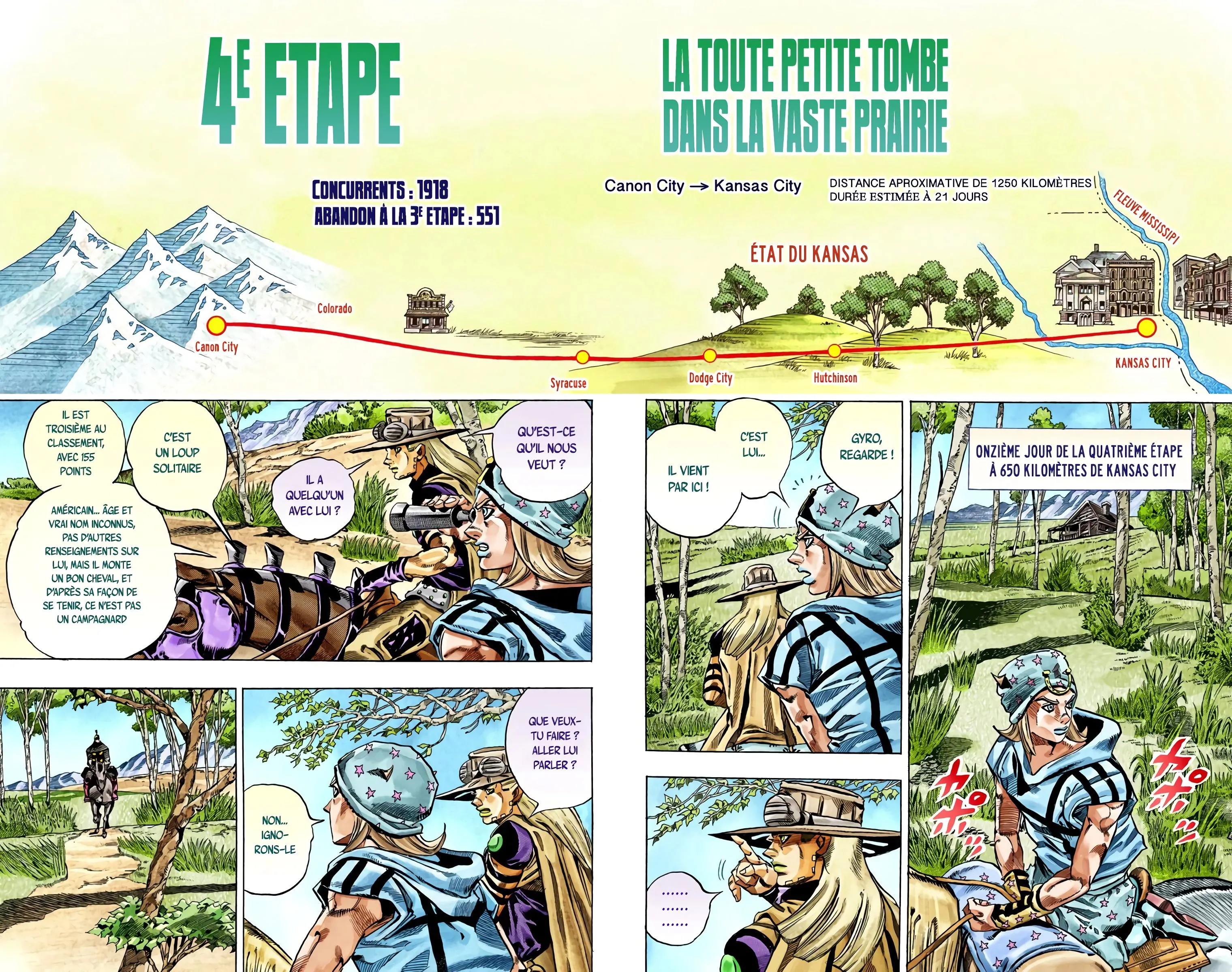 Read JoJo’s Bizarre Adventure Steel Ball Run FR Manga Online