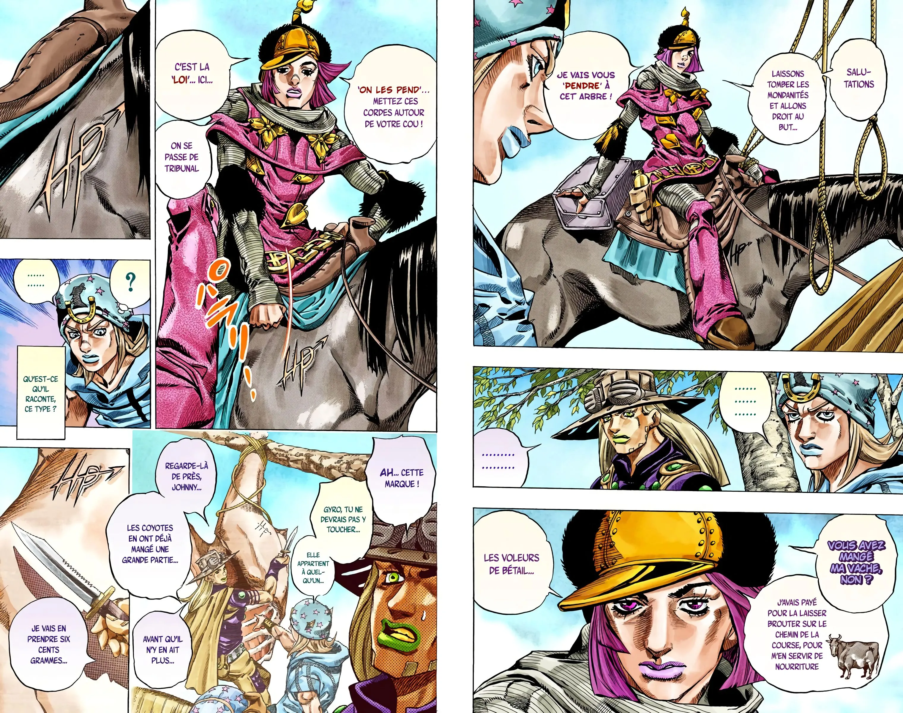Read JoJo’s Bizarre Adventure Steel Ball Run FR Manga Online