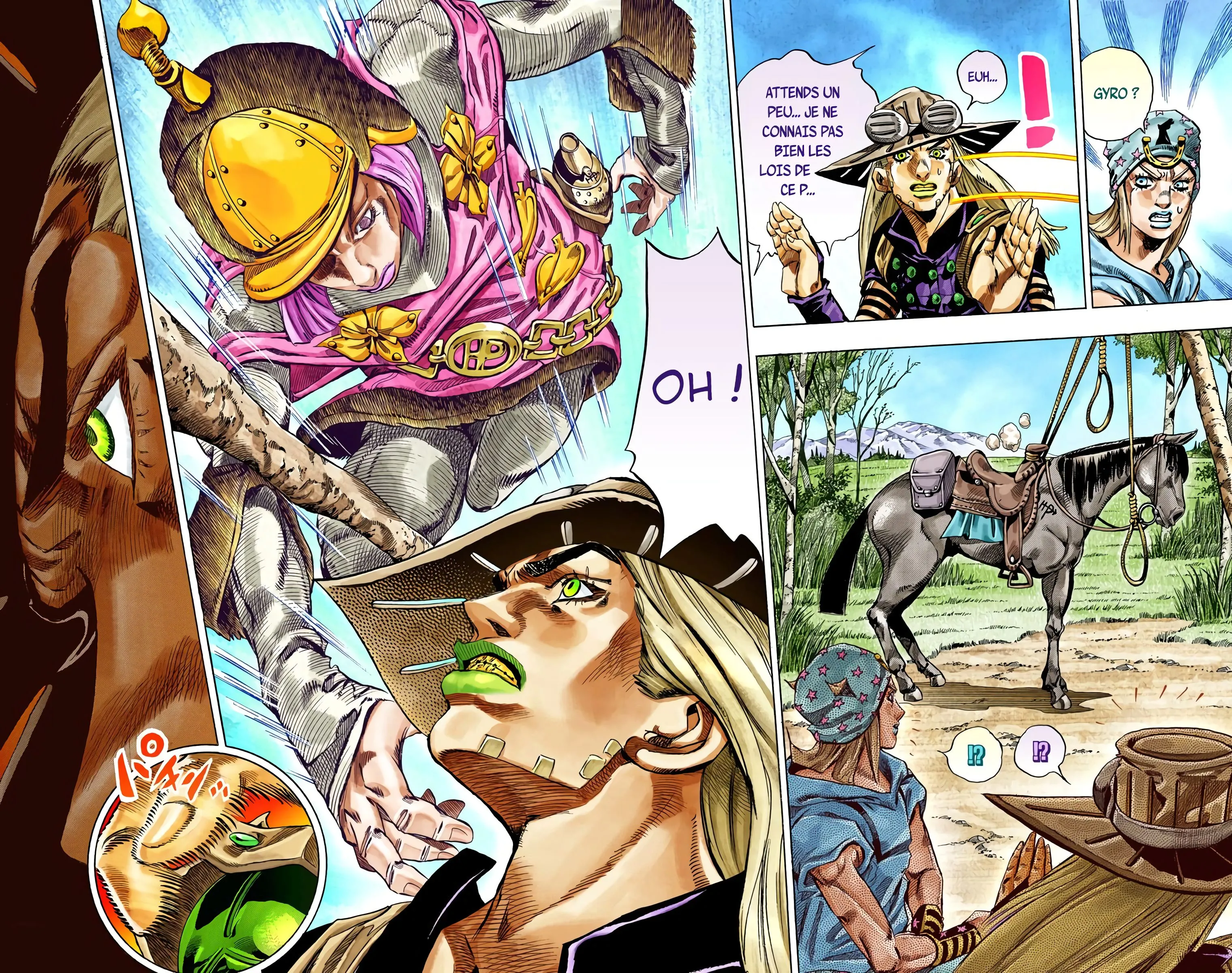 Read JoJo’s Bizarre Adventure Steel Ball Run FR Manga Online