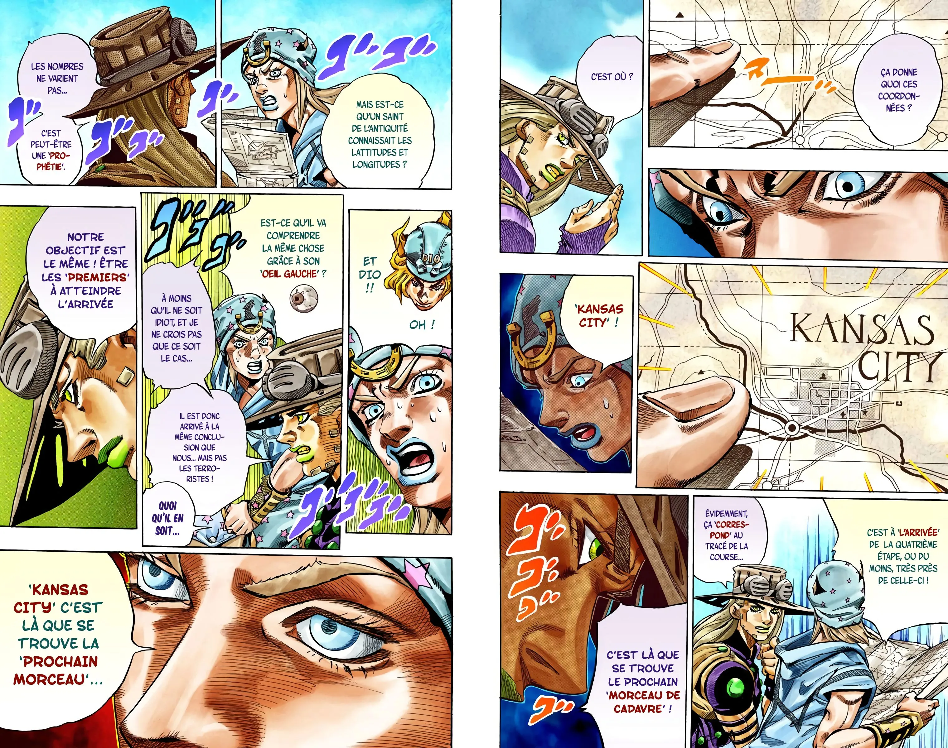 Read JoJo’s Bizarre Adventure Steel Ball Run FR Manga Online