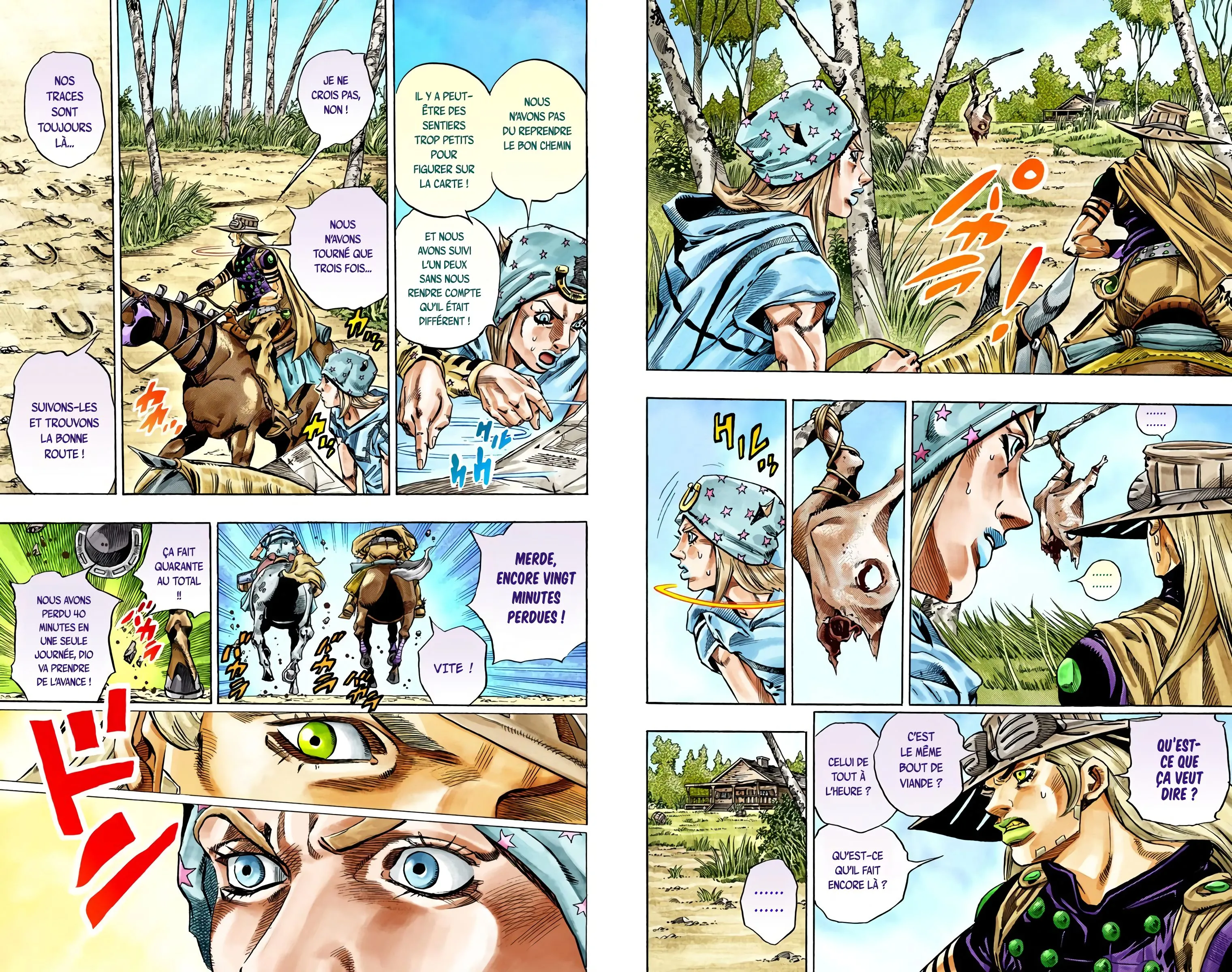 Read JoJo’s Bizarre Adventure Steel Ball Run FR Manga Online