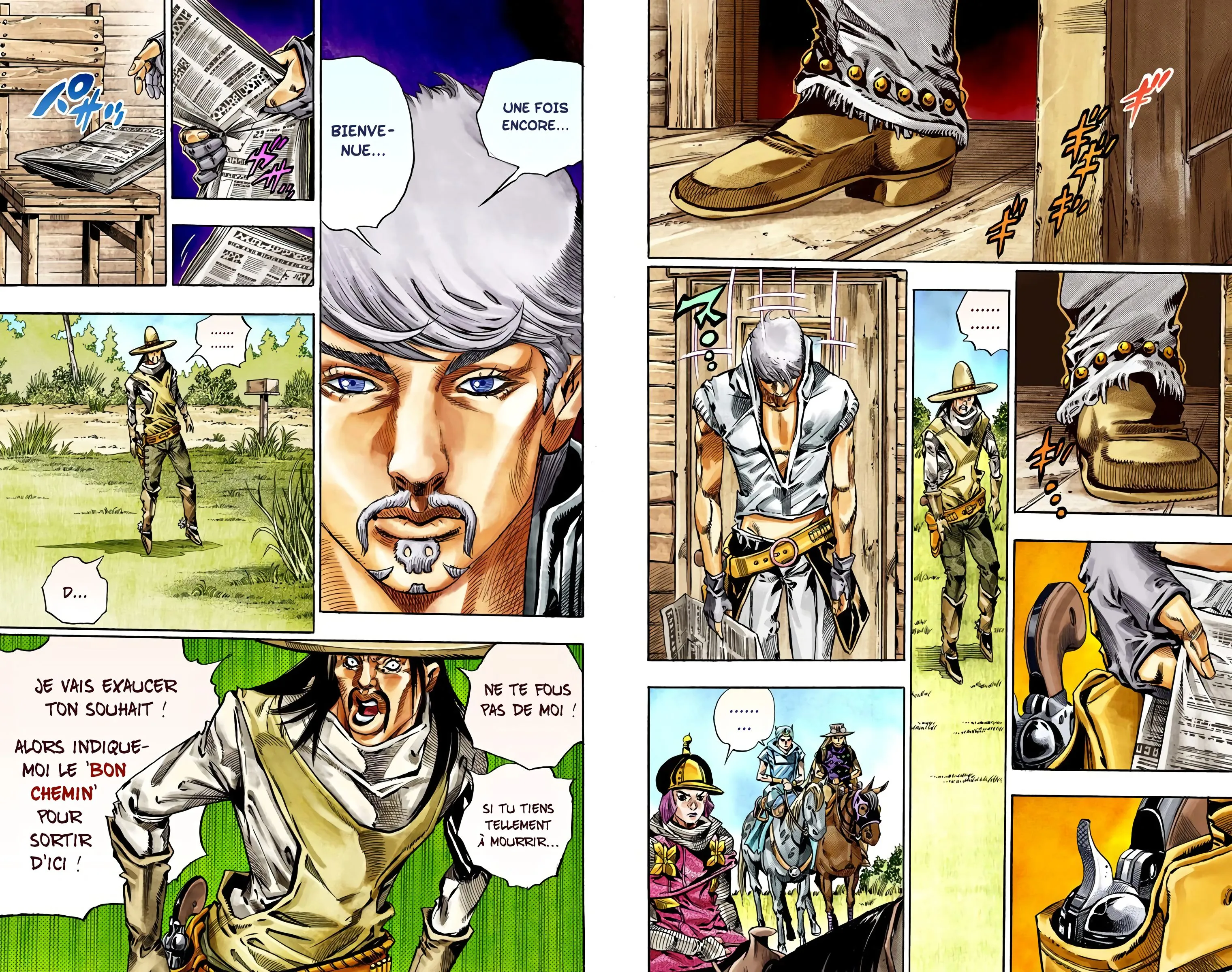 Read JoJo’s Bizarre Adventure Steel Ball Run FR Manga Online