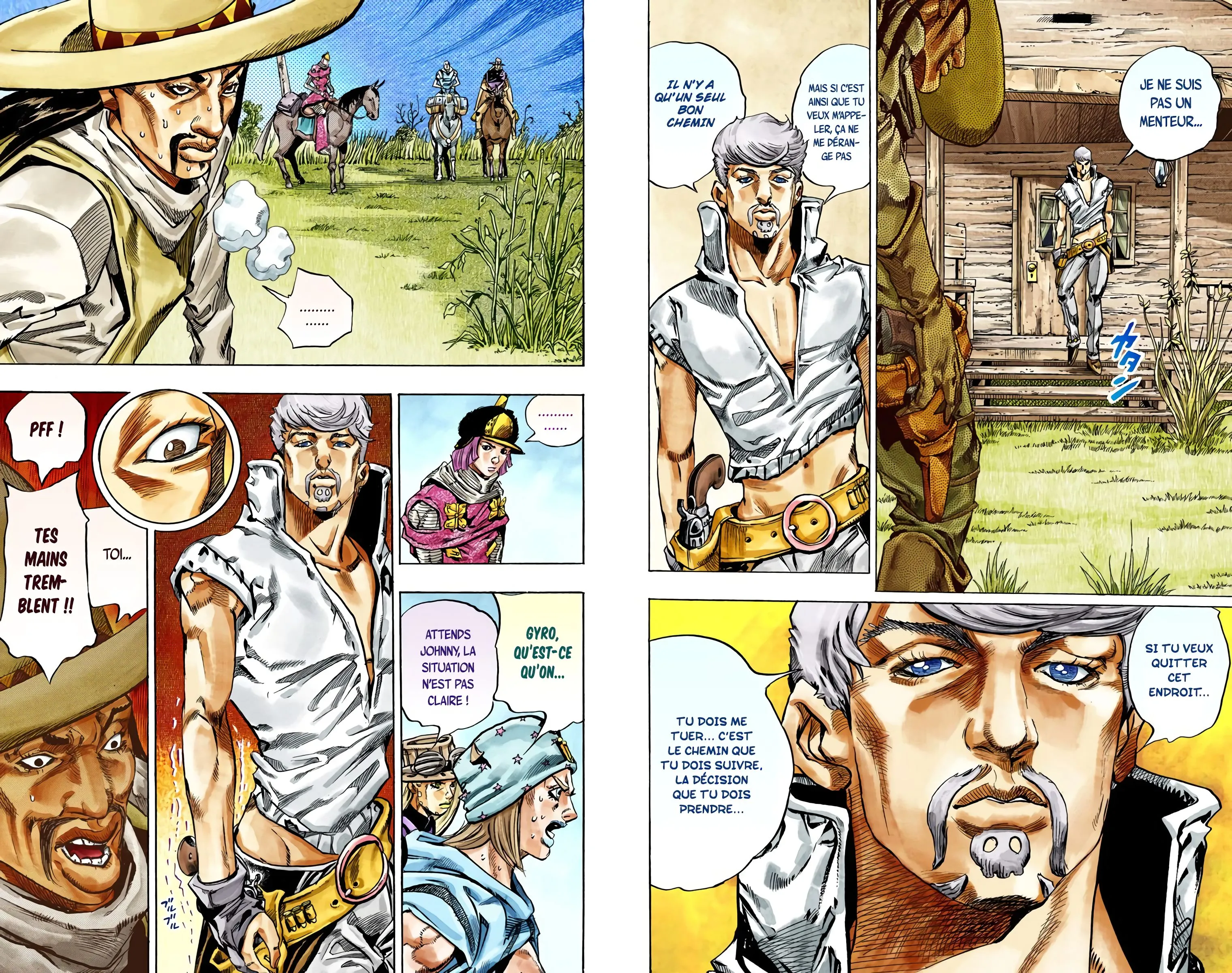 Read JoJo’s Bizarre Adventure Steel Ball Run FR Manga Online