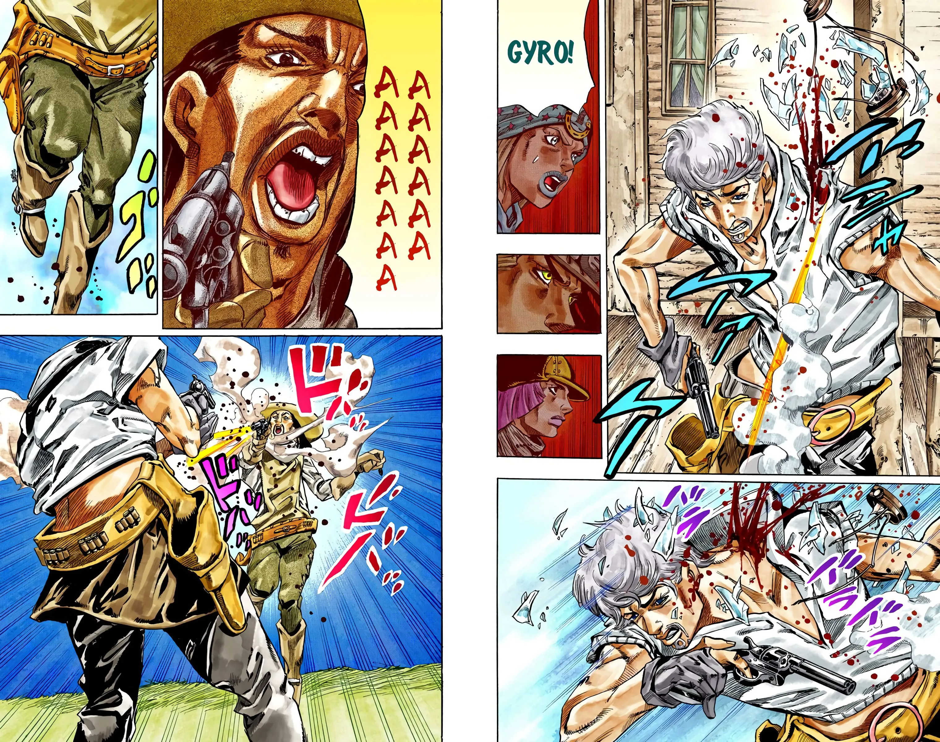 Read JoJo’s Bizarre Adventure Steel Ball Run FR Manga Online