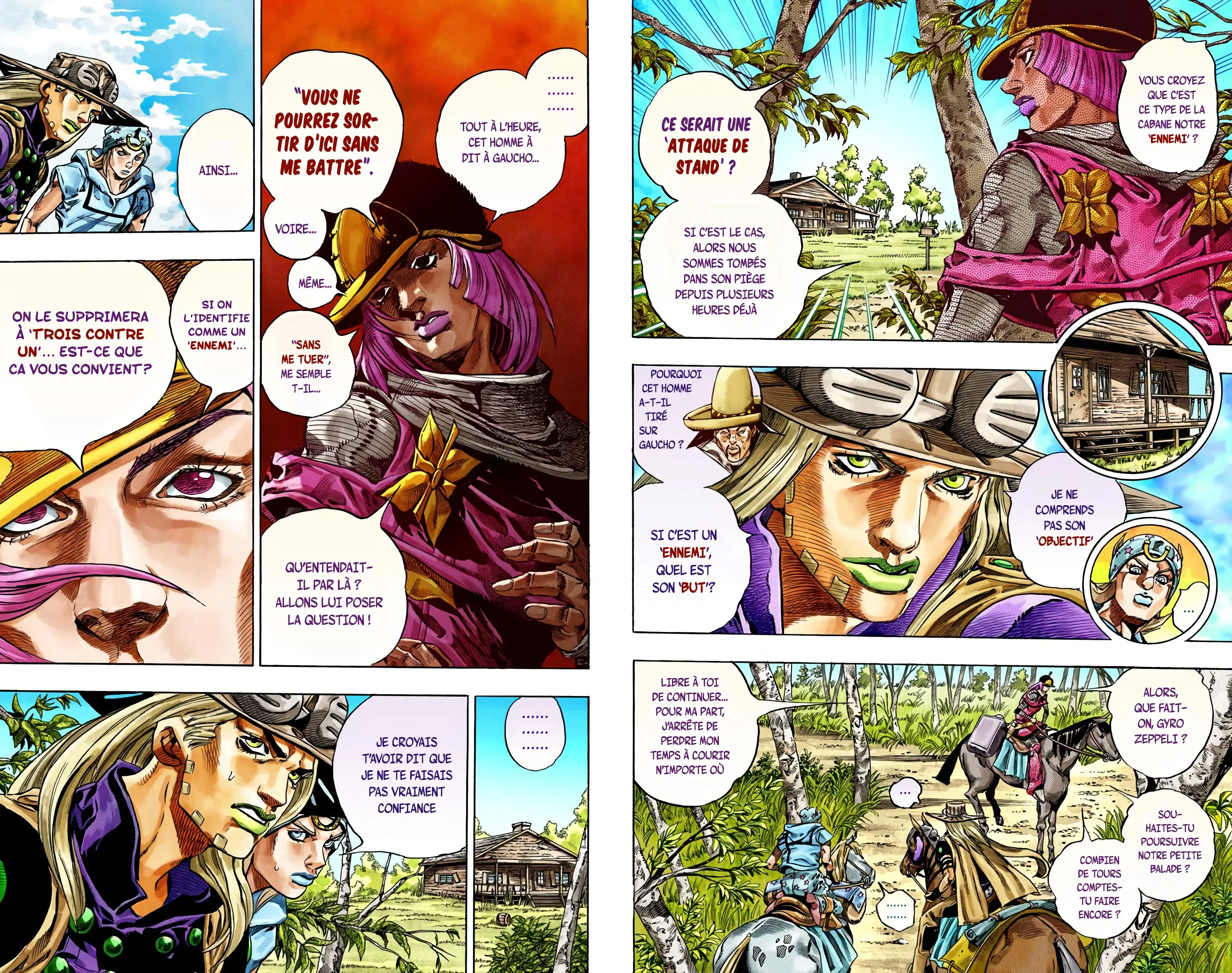 Read JoJo’s Bizarre Adventure Steel Ball Run FR Manga Online