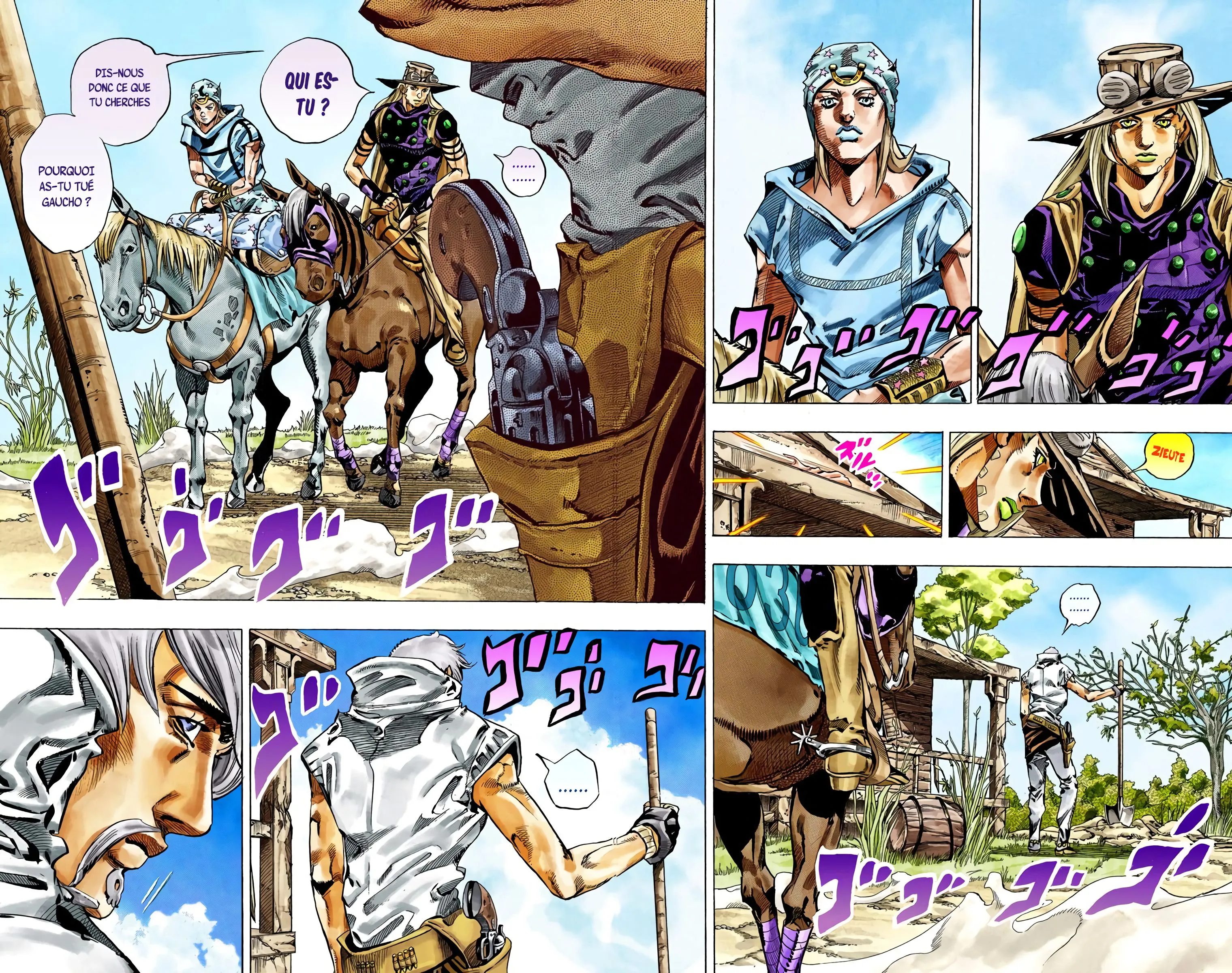 Read JoJo’s Bizarre Adventure Steel Ball Run FR Manga Online