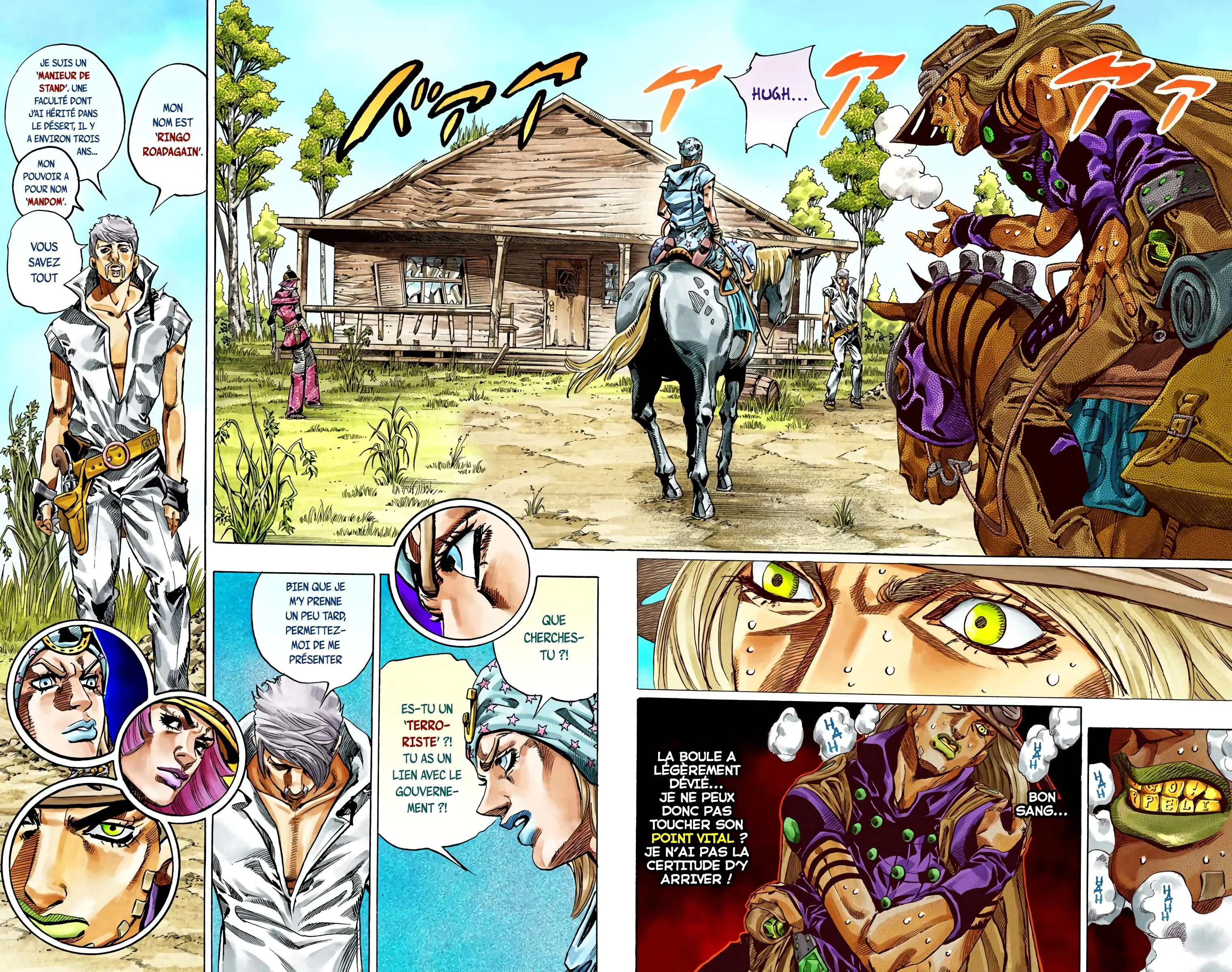 Read JoJo’s Bizarre Adventure Steel Ball Run FR Manga Online