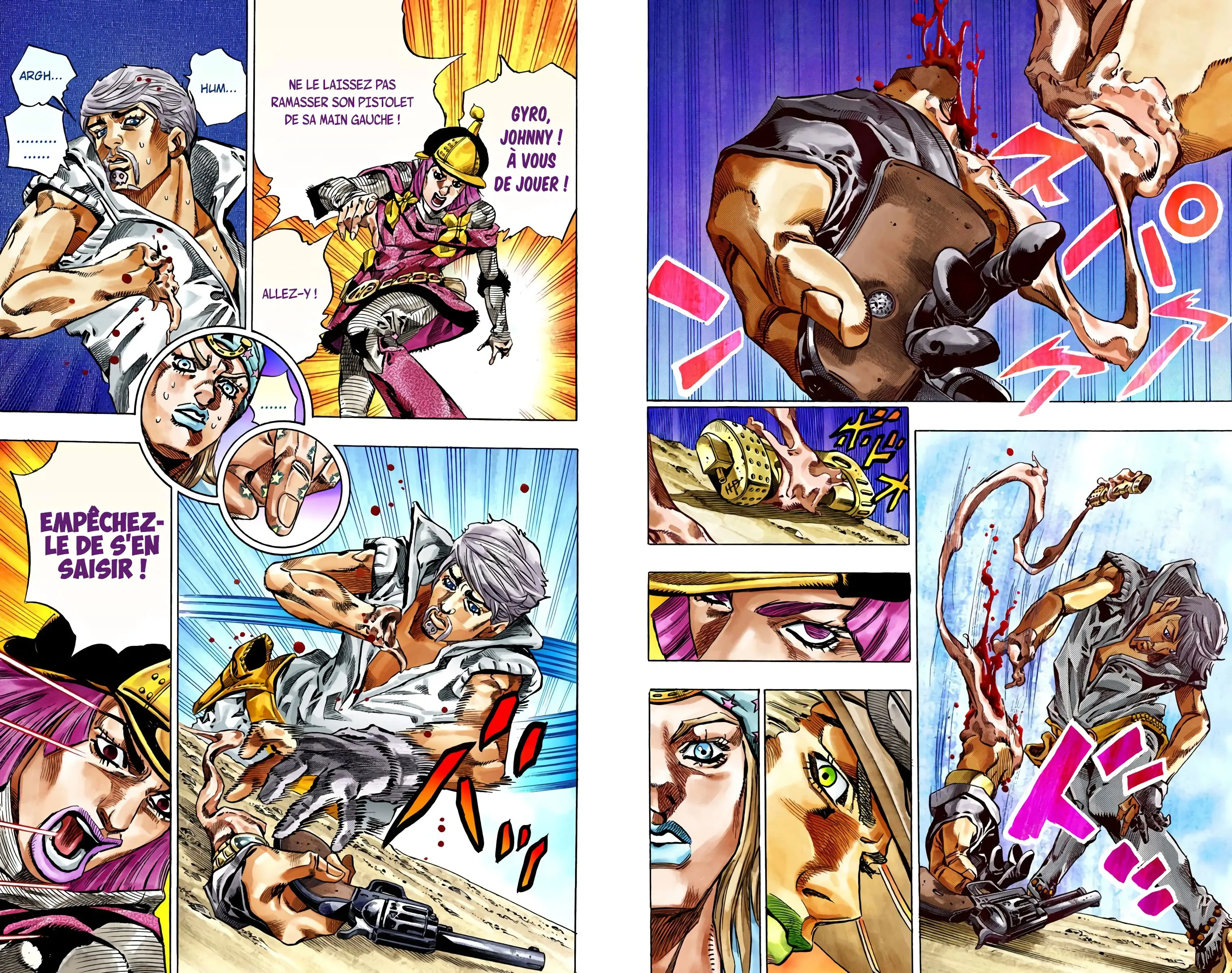 Read JoJo’s Bizarre Adventure Steel Ball Run FR Manga Online